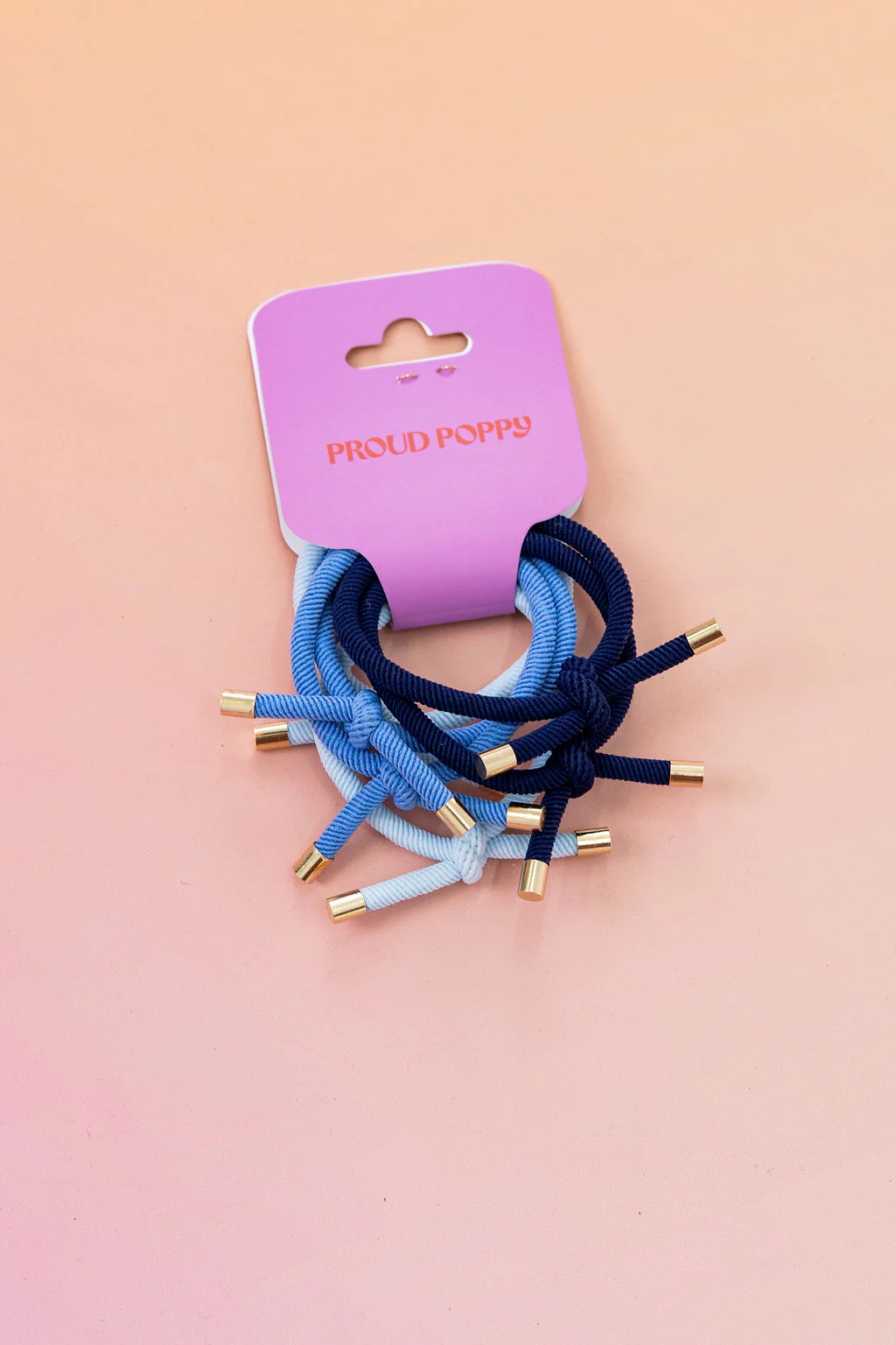 6 Pack Hair Ties in Ocean Colours - Image 3