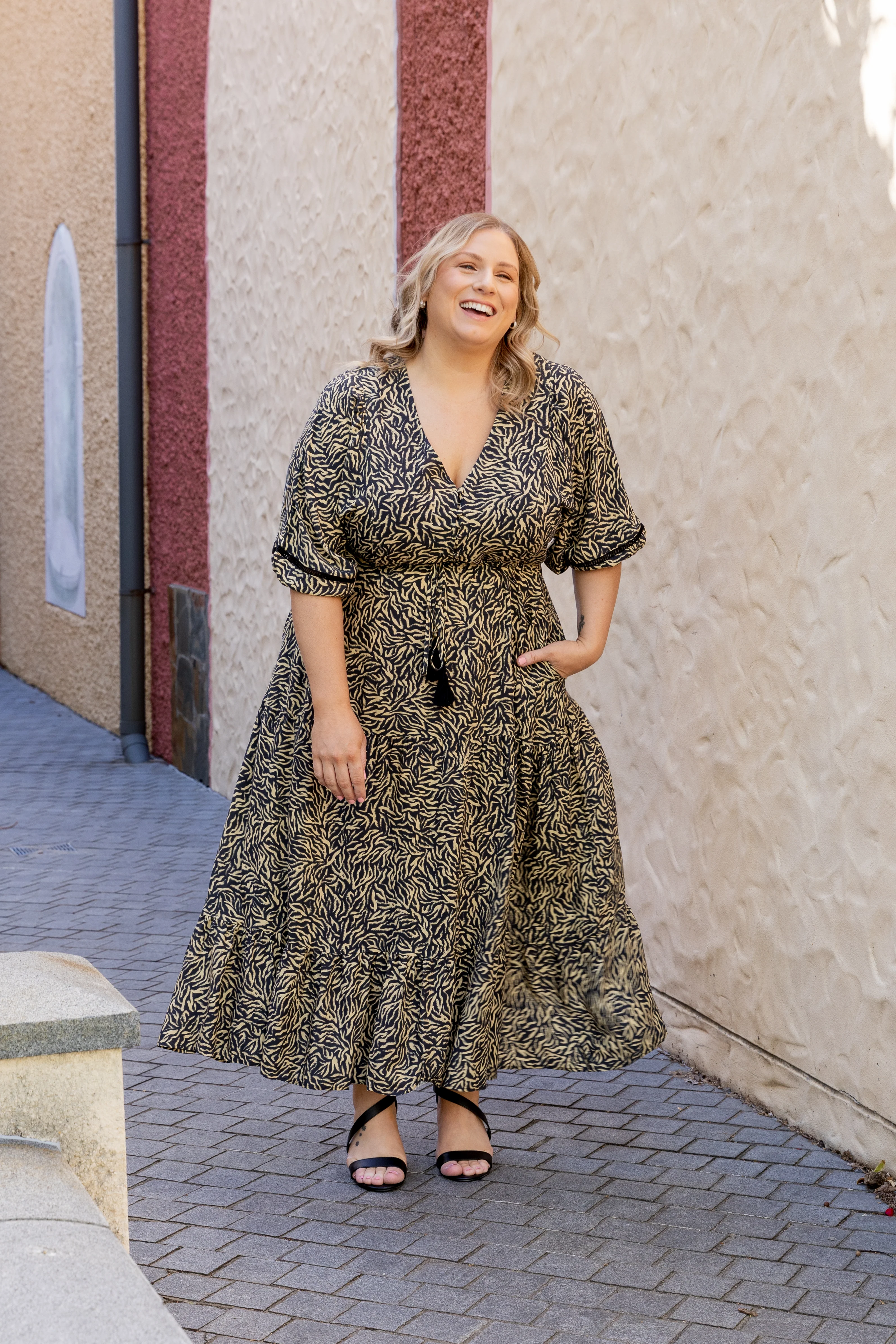 Addison Maxi Dress in Sahara Nights - Image 13