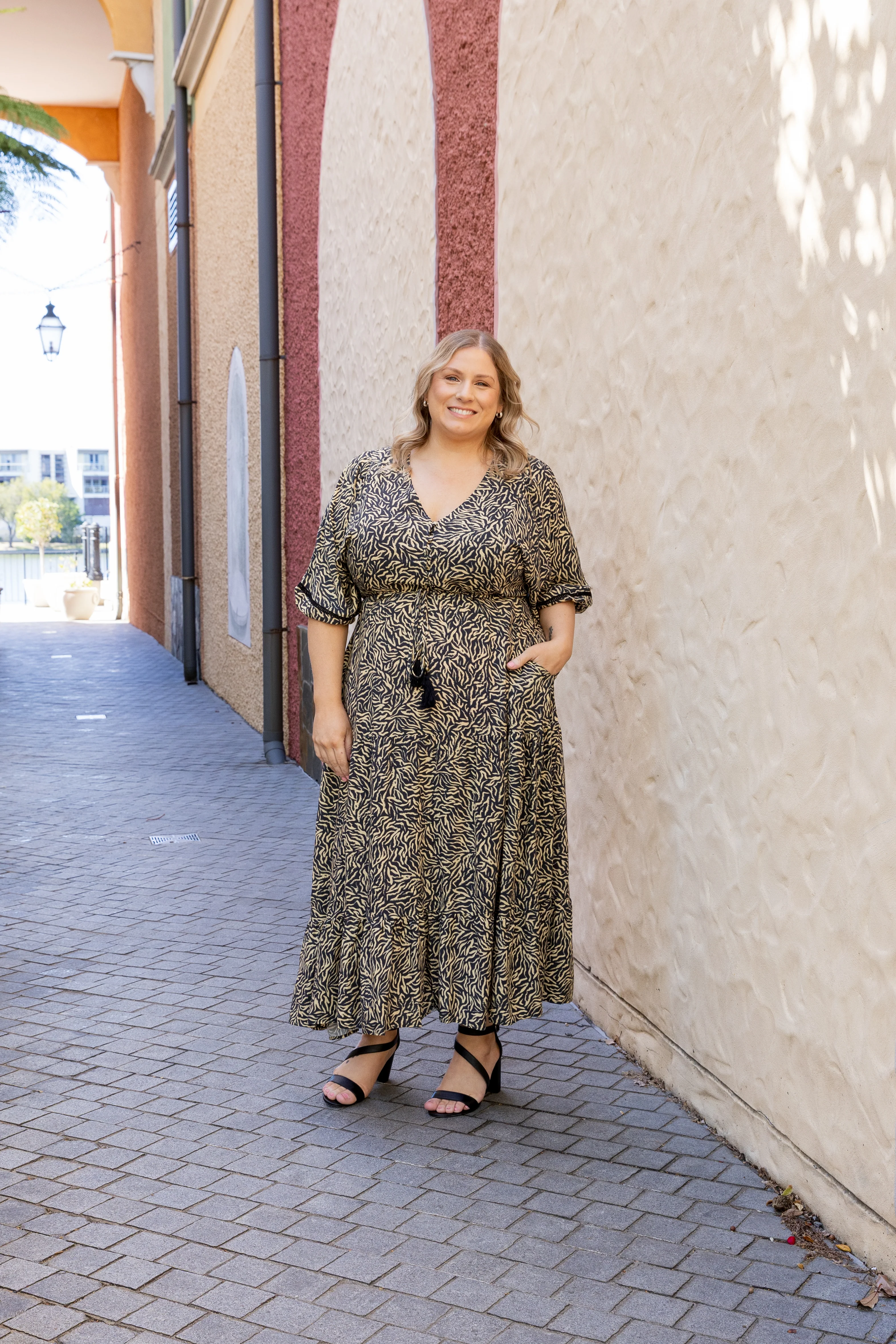 Addison Maxi Dress in Sahara Nights - Image 17