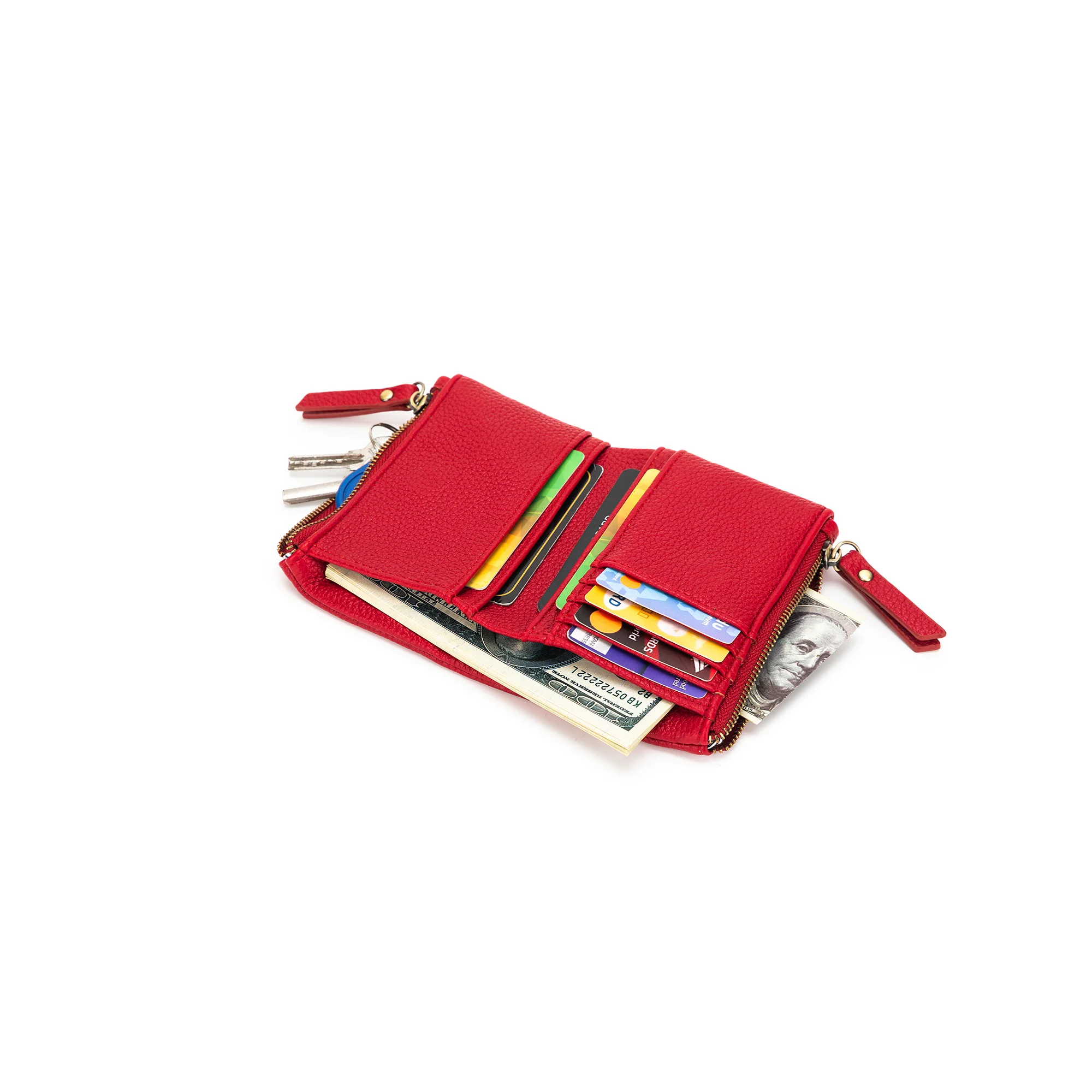 Avril Scarlet Red Mini Wallet by Black Caviar - Image 7