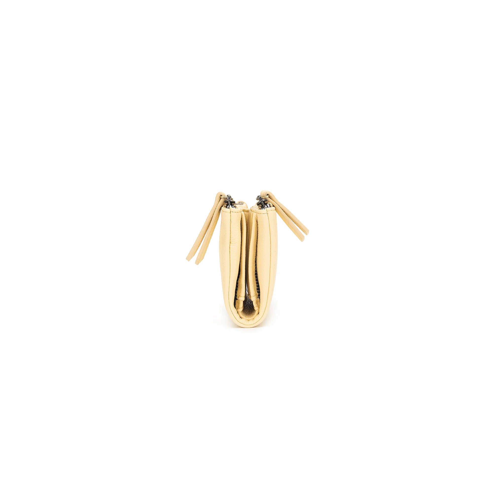 Avril Yellow Chiffon Mini Wallet by Black Caviar - Image 3