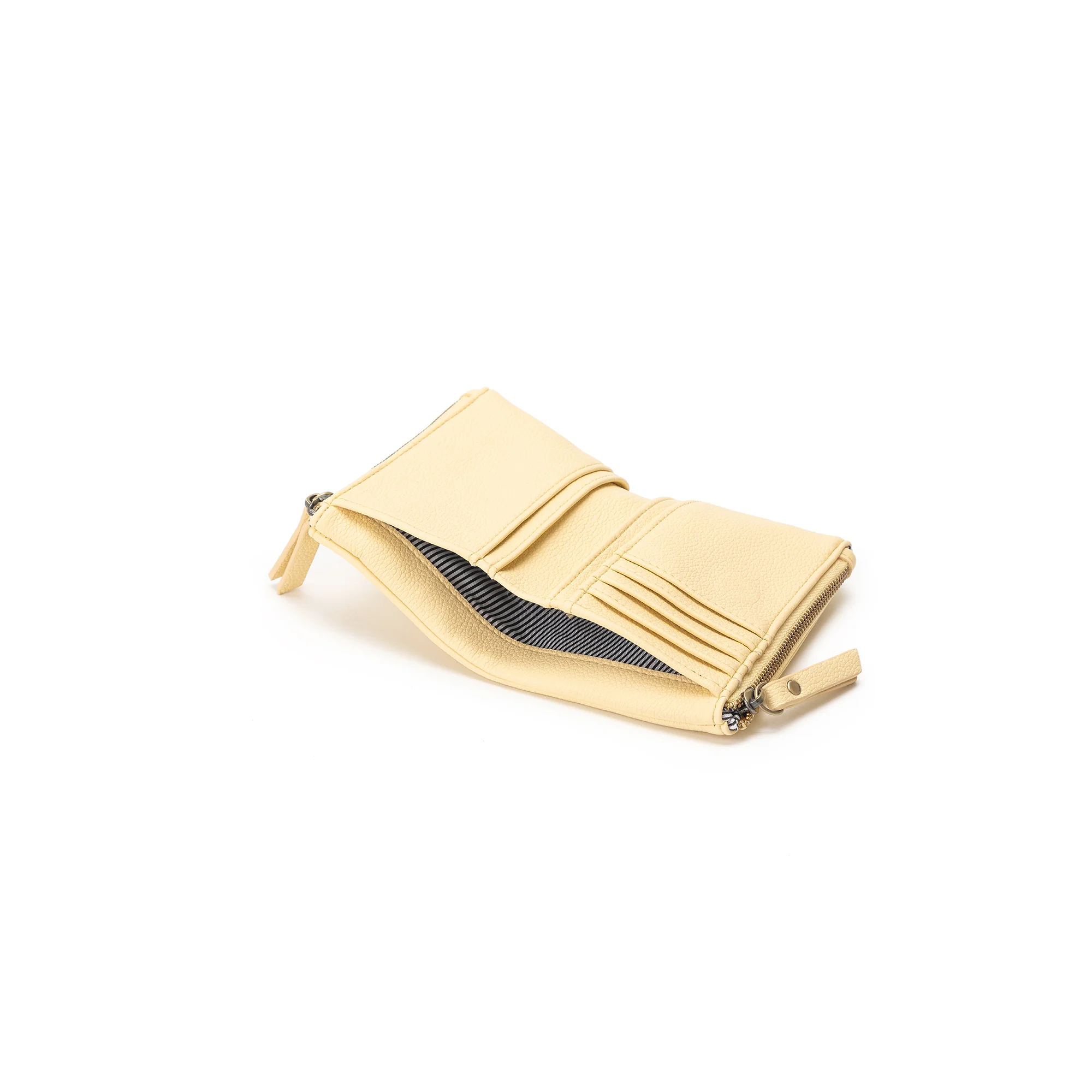 Avril Yellow Chiffon Mini Wallet by Black Caviar - Image 6