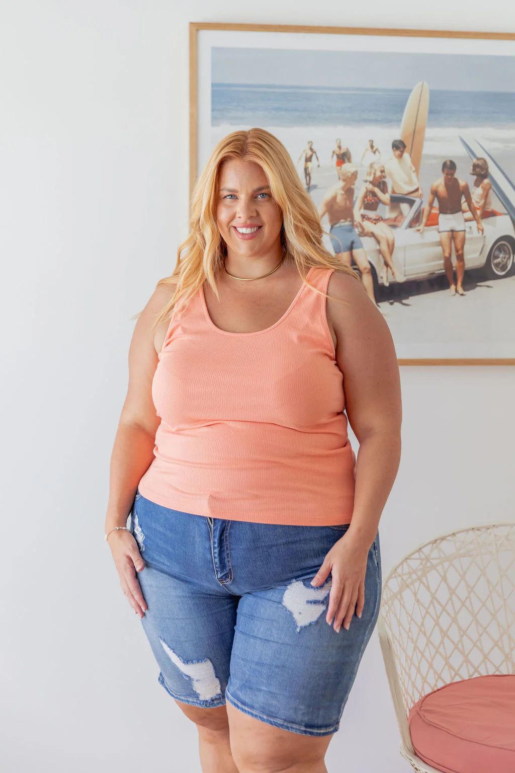 Billi Tank in Apricot - Image 6