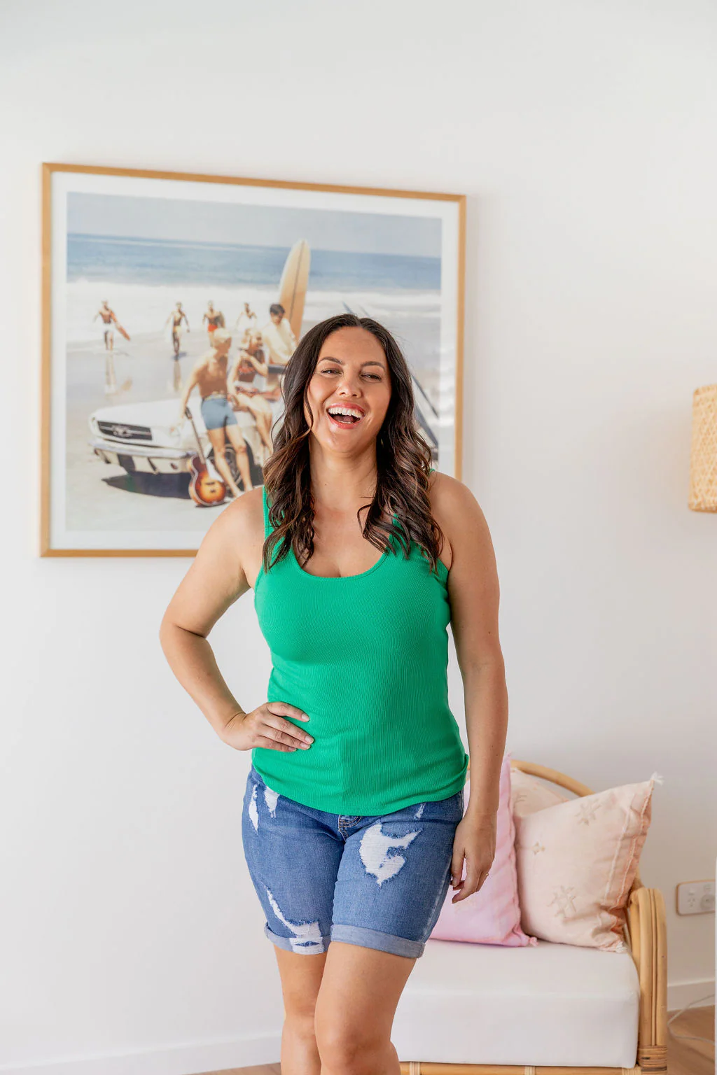 Billi Tank in Green - Image 9