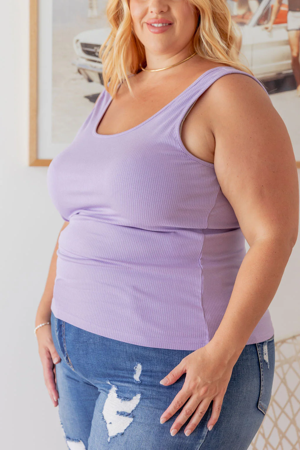 Billi Tank in Lavender - Image 8