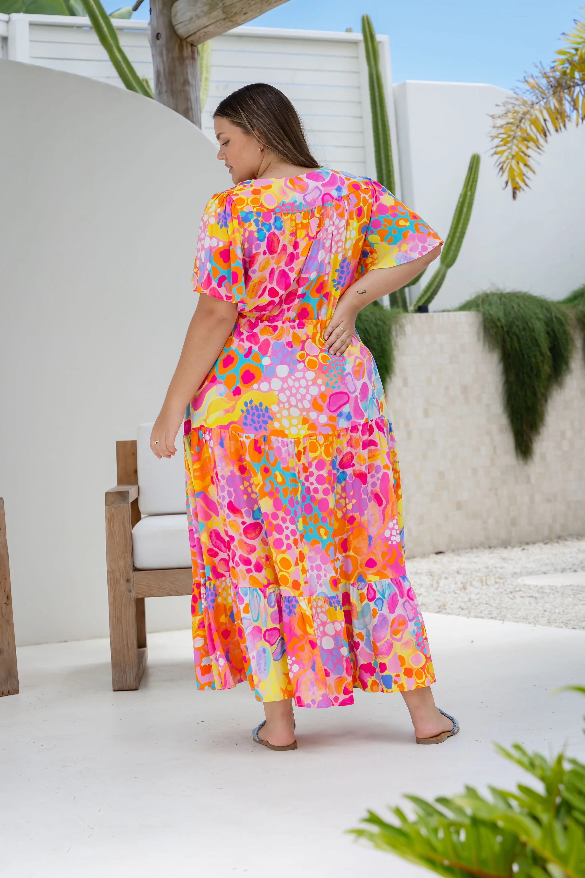 Bonnie Maxi Dress in Tequila Sunrise by Kasey Rainbow - Image 18
