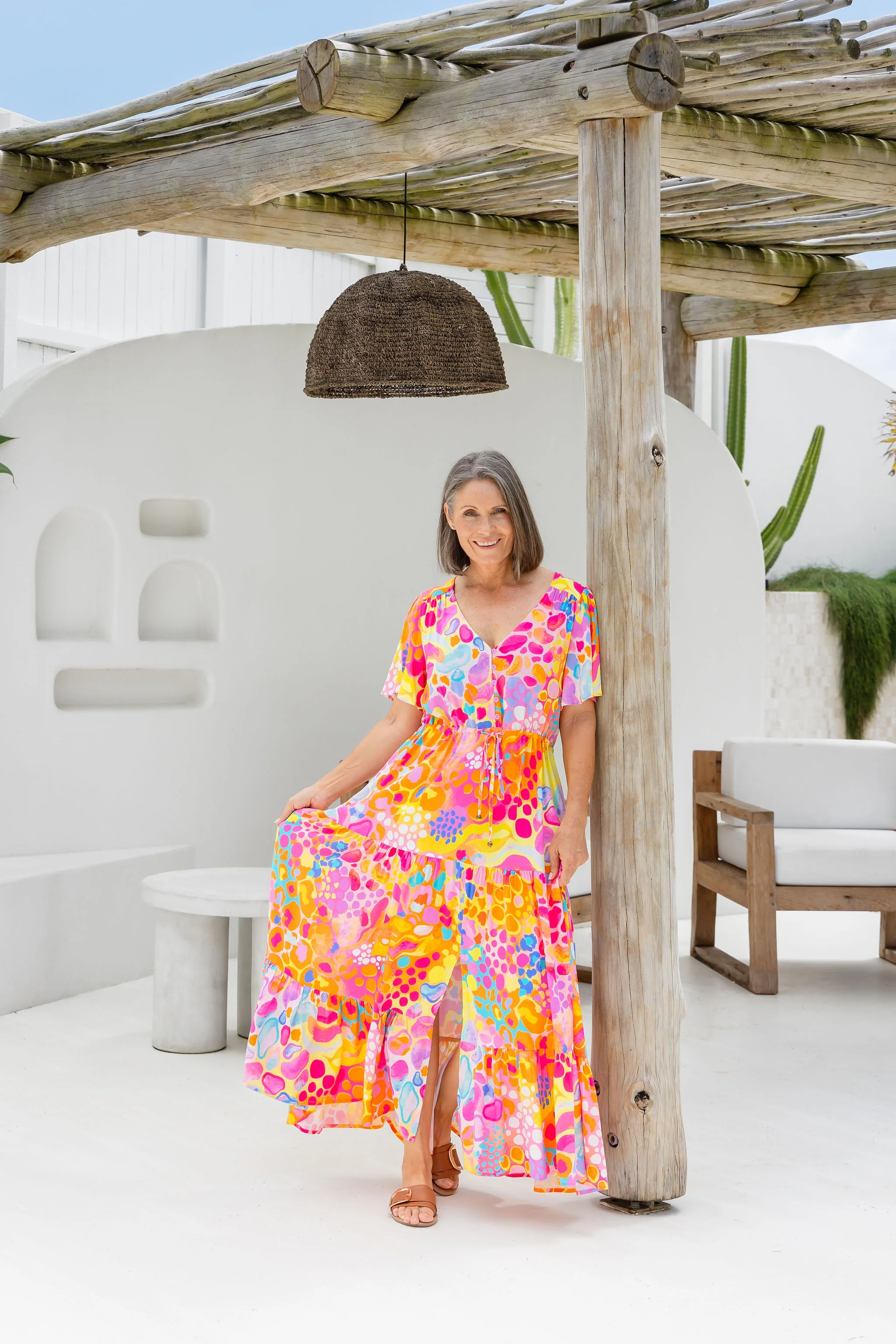 Bonnie Maxi Dress in Tequila Sunrise by Kasey Rainbow - Image 23