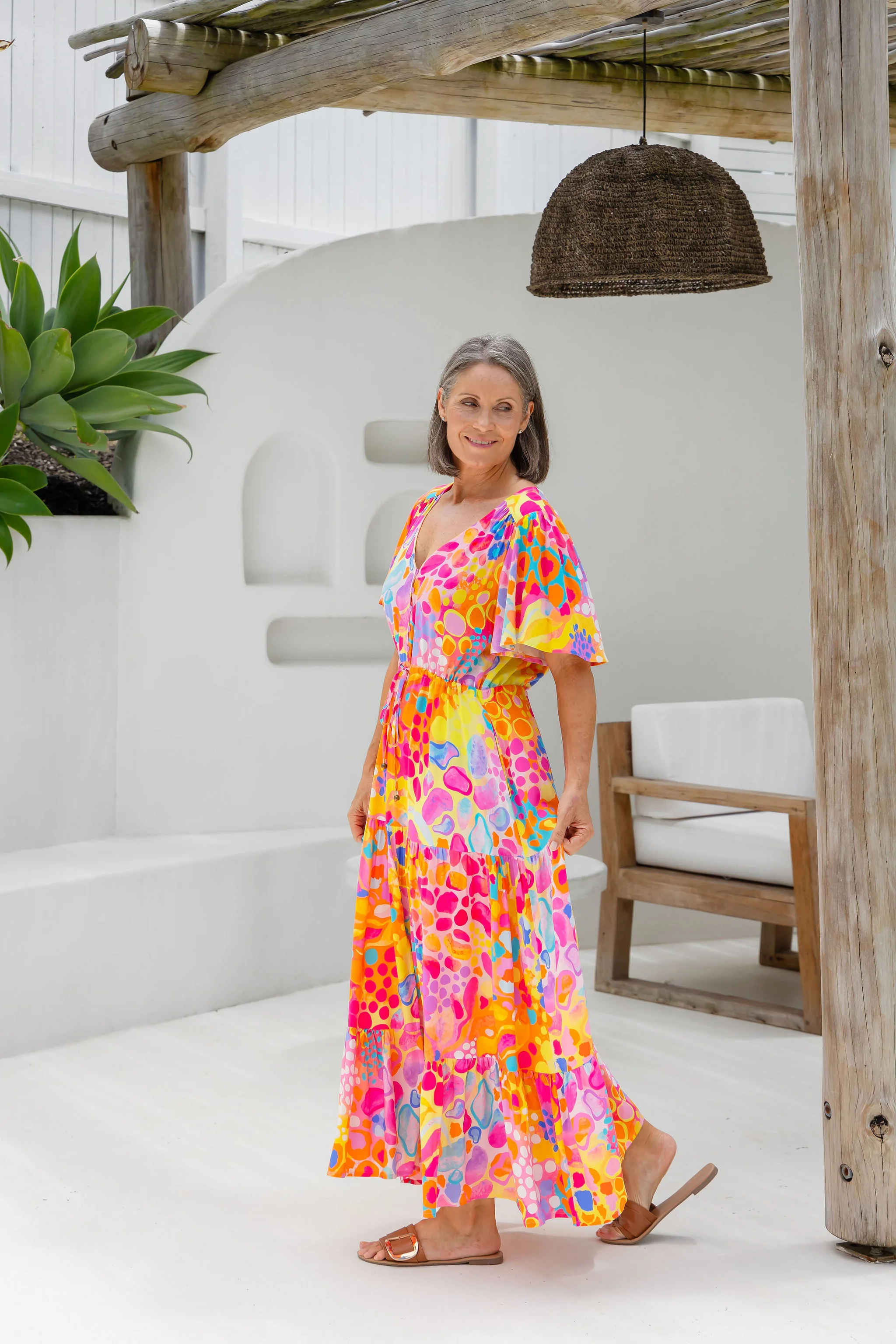 Bonnie Maxi Dress in Tequila Sunrise by Kasey Rainbow - Image 25