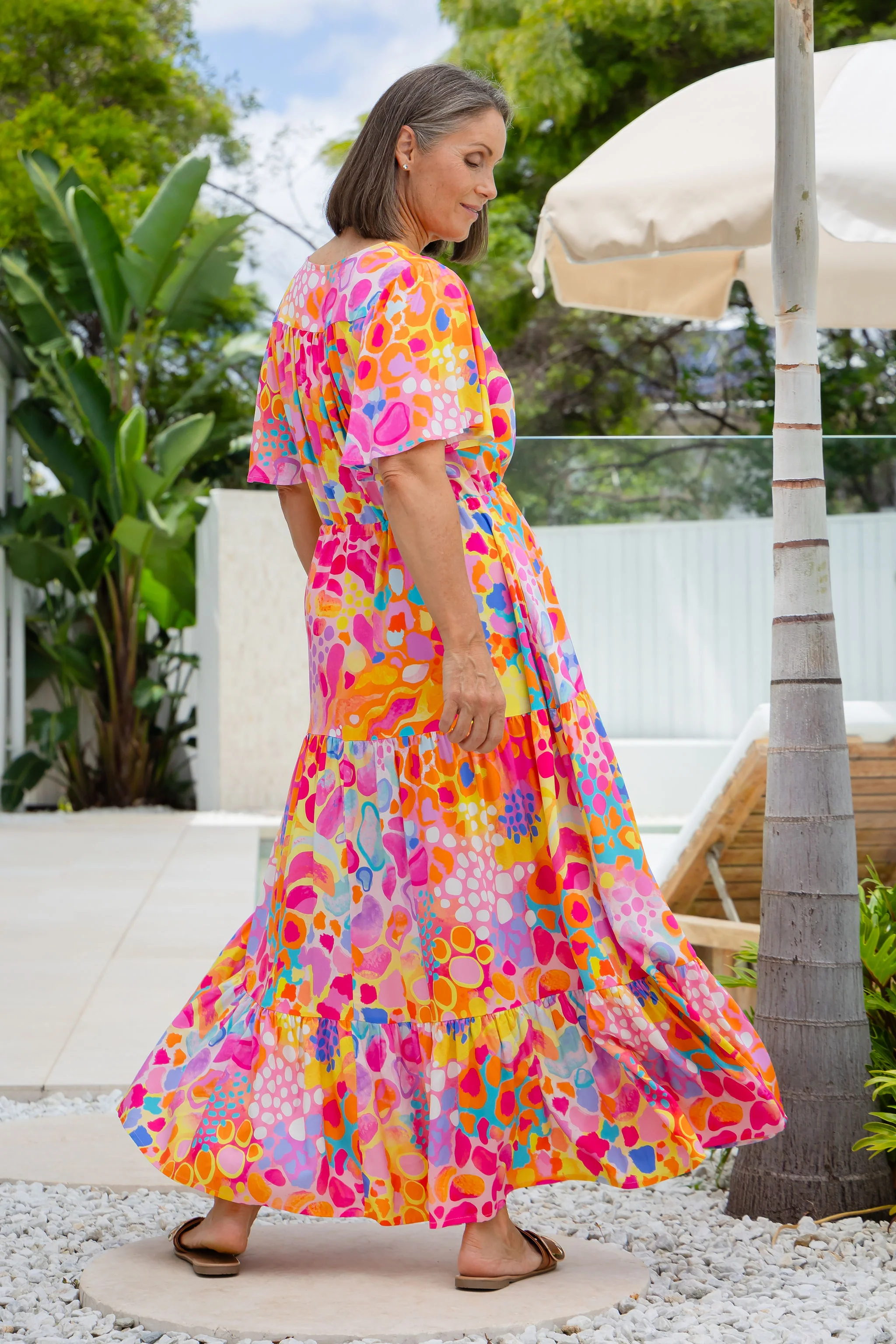 Bonnie Maxi Dress in Tequila Sunrise by Kasey Rainbow - Image 6
