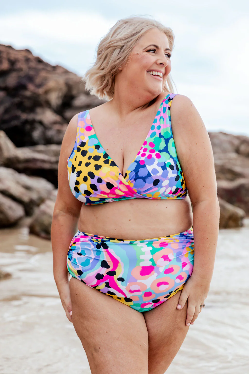 Burleigh Bikini Top in Kasey Swim by Kasey Rainbow - Image 3