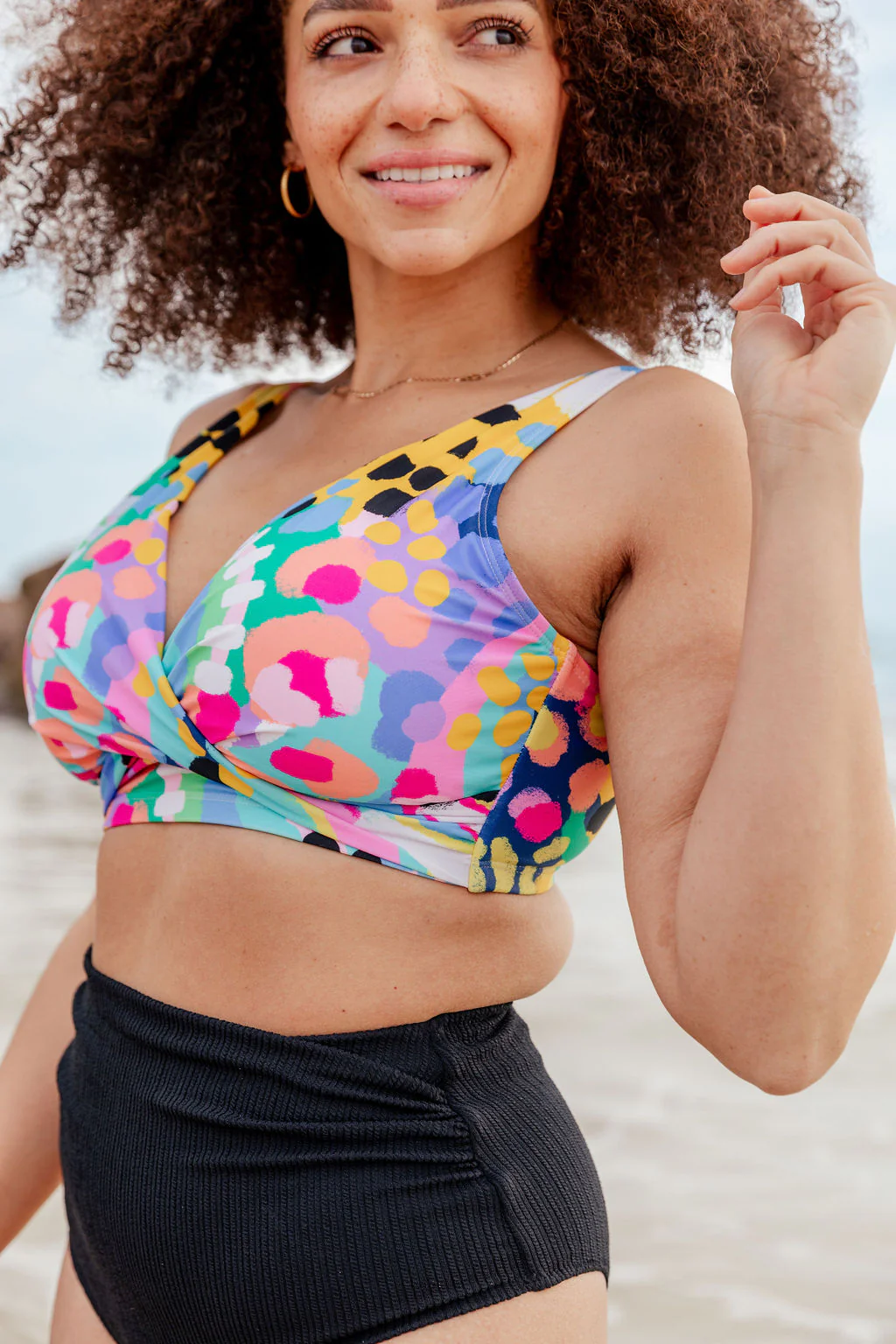 Burleigh Bikini Top in Kasey Swim by Kasey Rainbow - Image 4