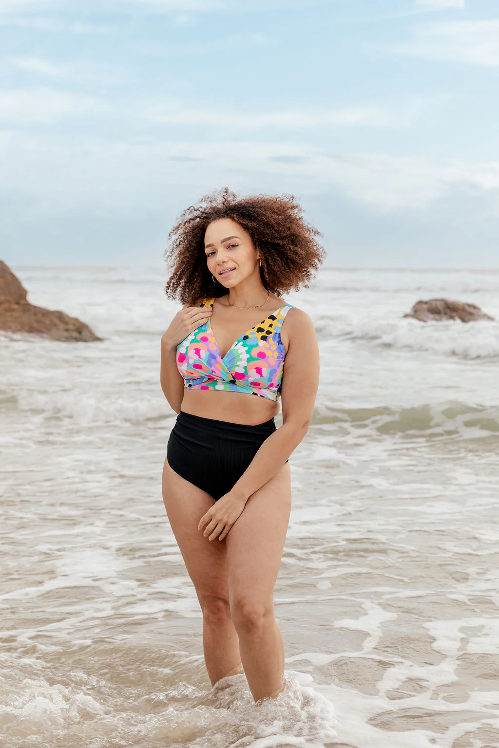 Burleigh Bikini Top in Kasey Swim by Kasey Rainbow - Image 43