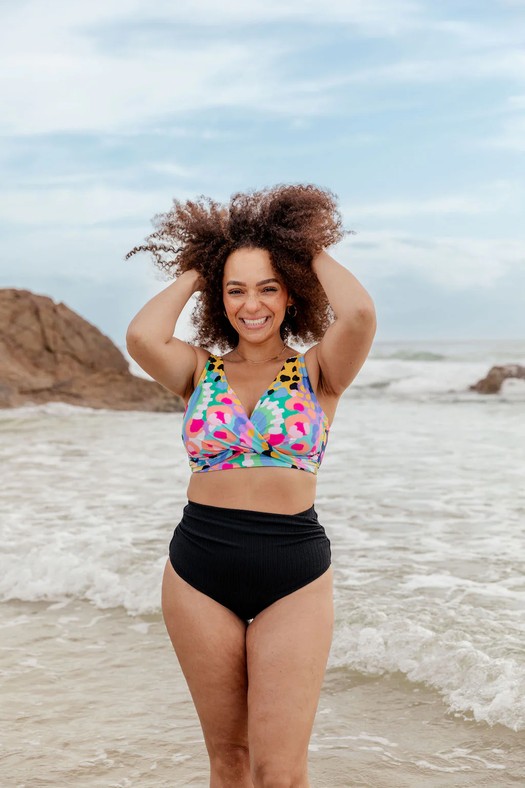 Burleigh Bikini Top in Kasey Swim by Kasey Rainbow - Image 44