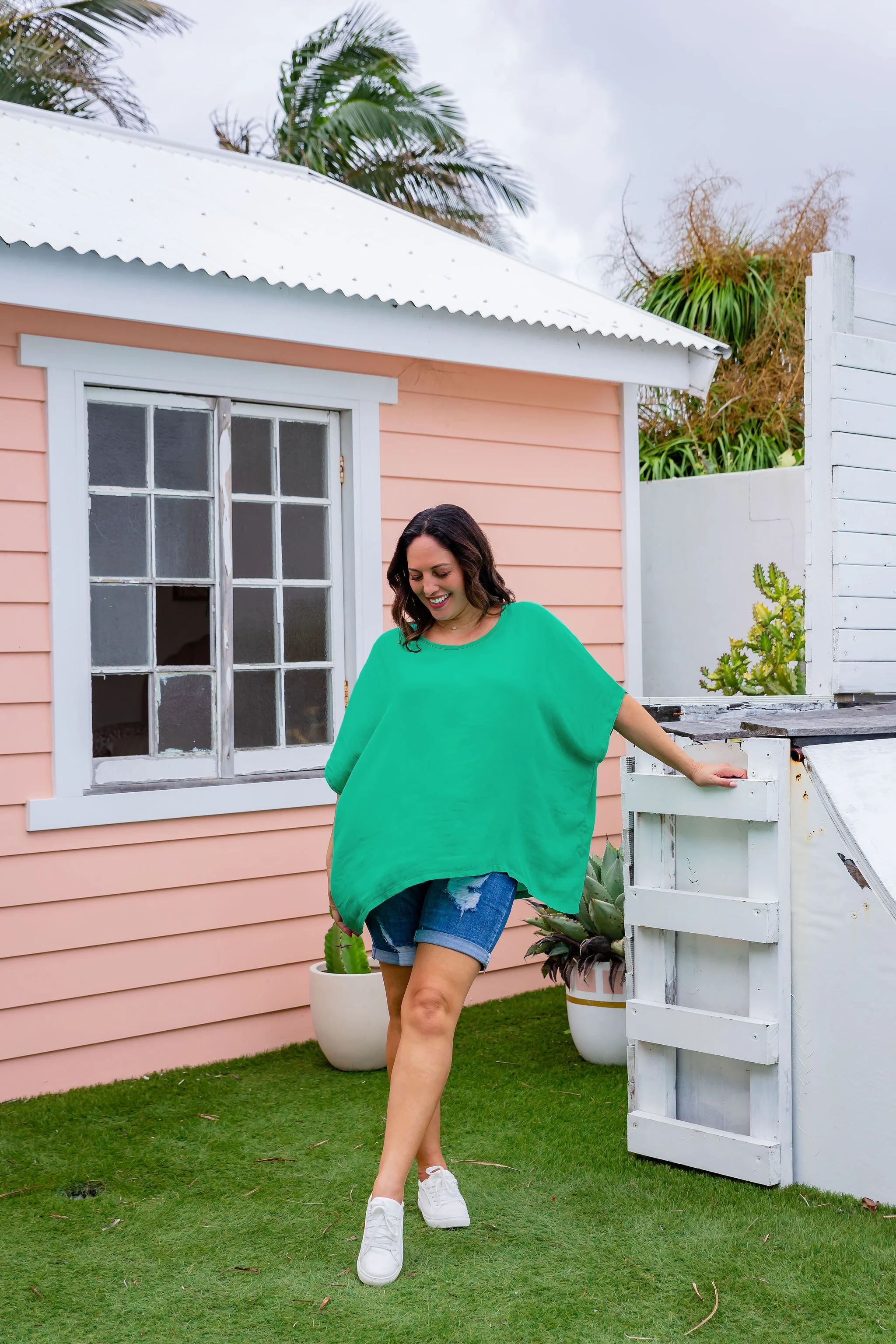 Kylo Top in Green - Image 4