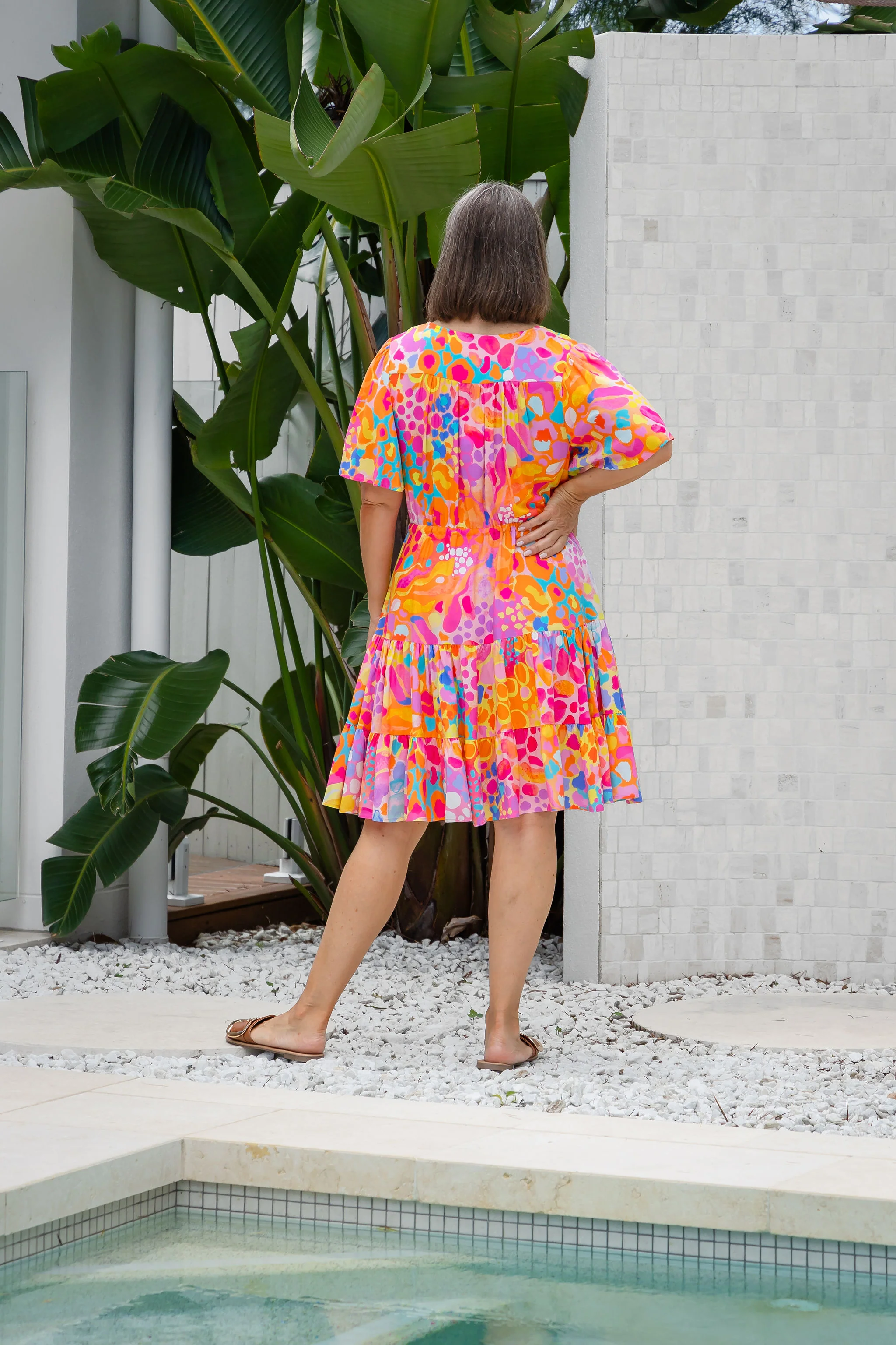 Charlie Dress in Tequila Sunrise by Kasey Rainbow - Image 19