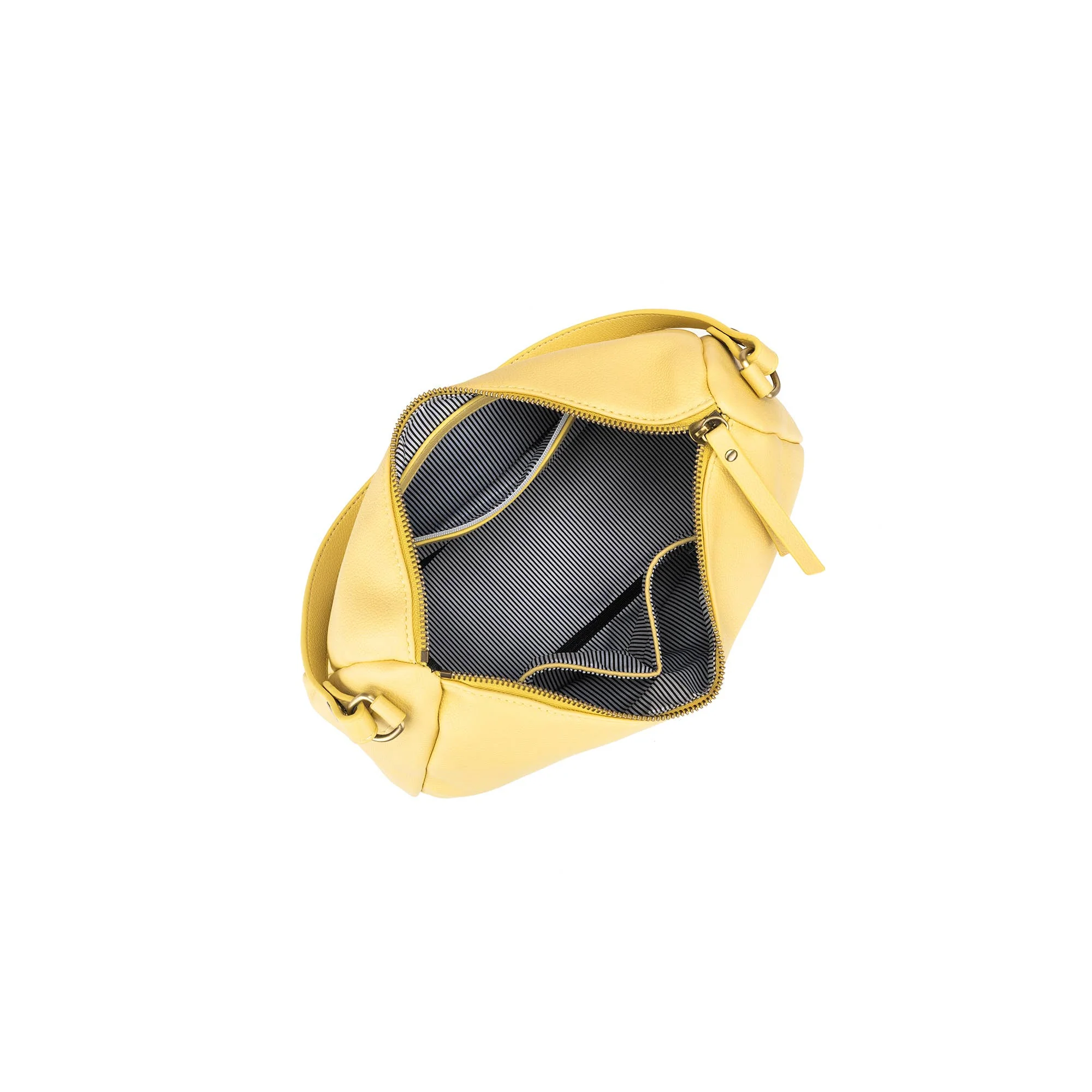 Claudette Lemon Shoulder Crossbody Bag by Black Caviar - Image 6