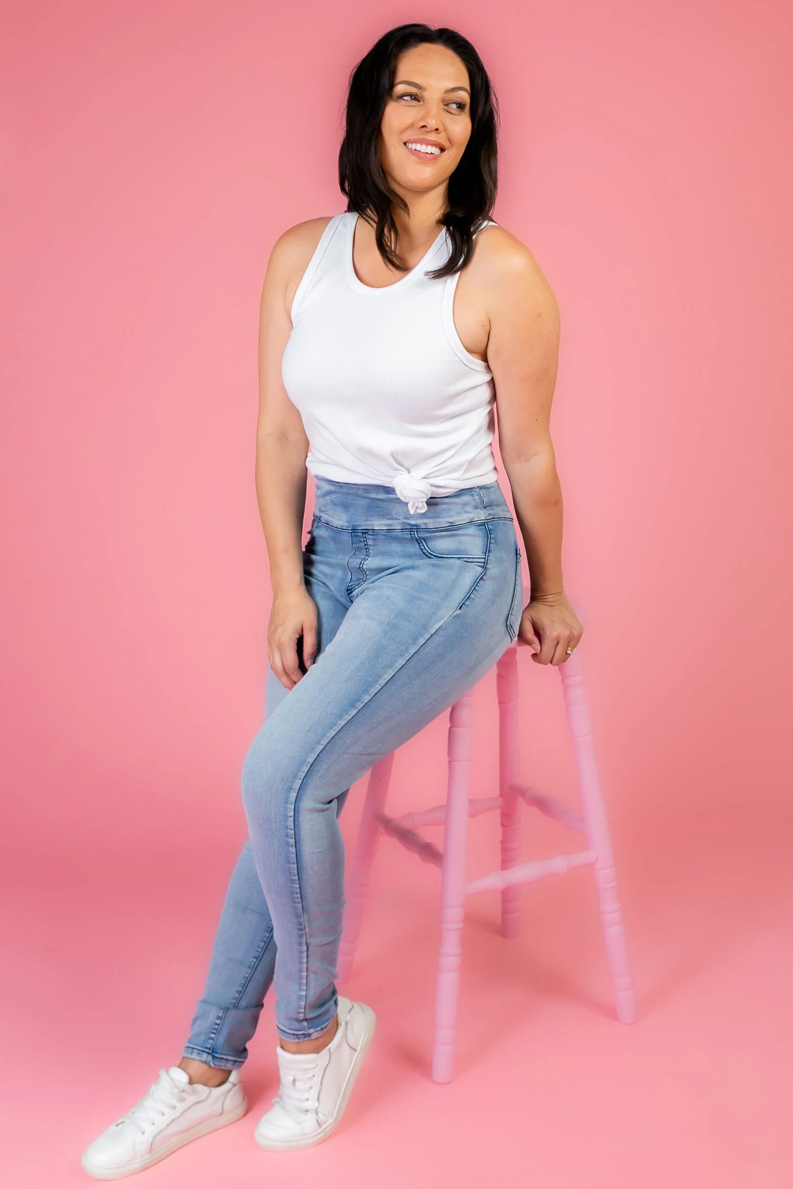 Crew Pull on Jeans - Image 34