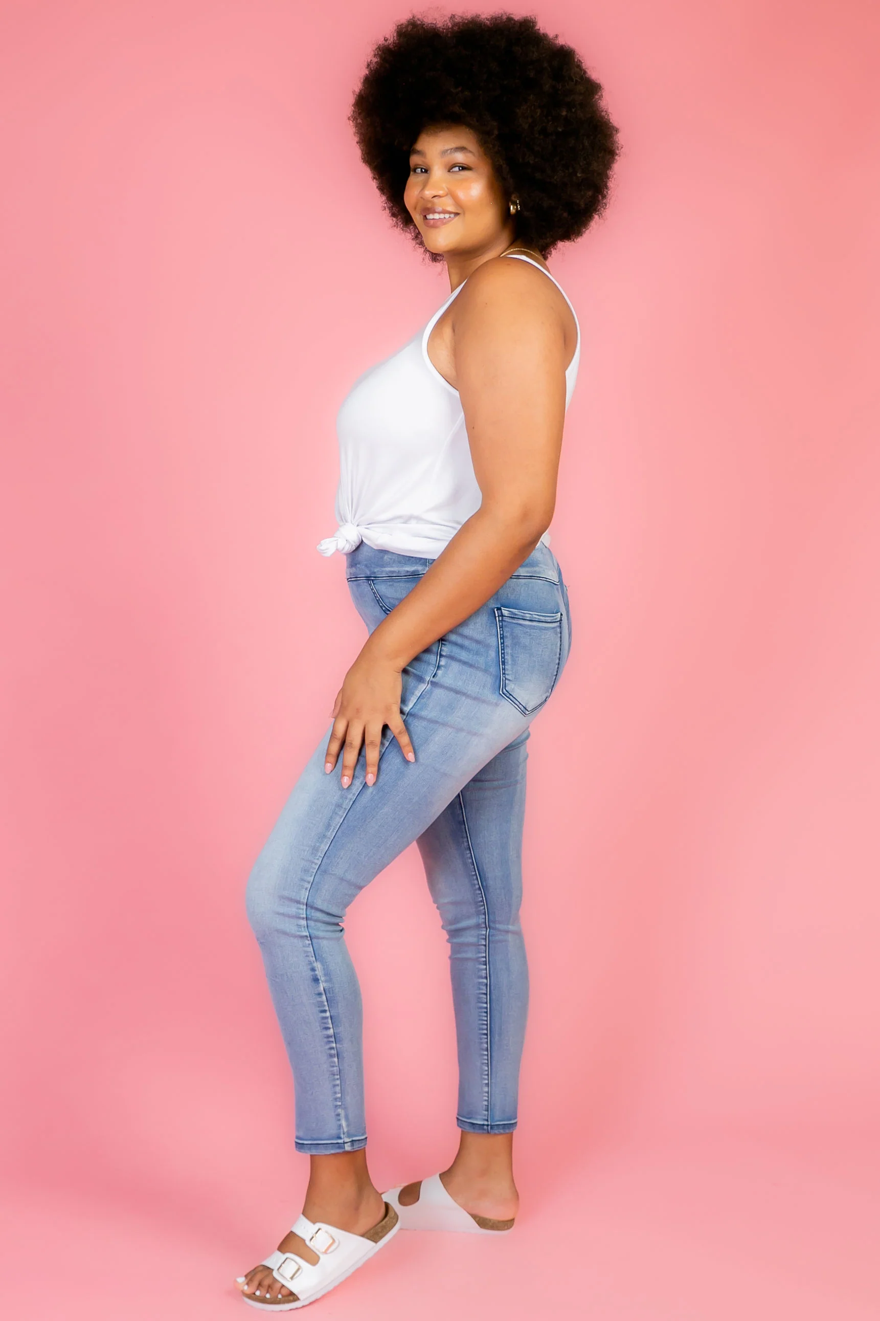 Crew Pull on Jeans - Image 36