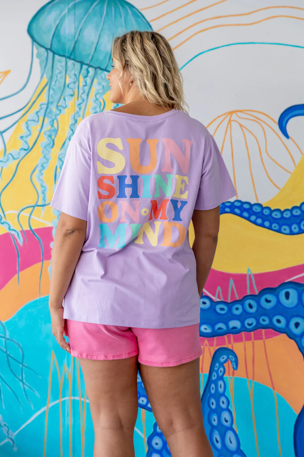 Della V-Neck in Sunshine Lilac - Image 7