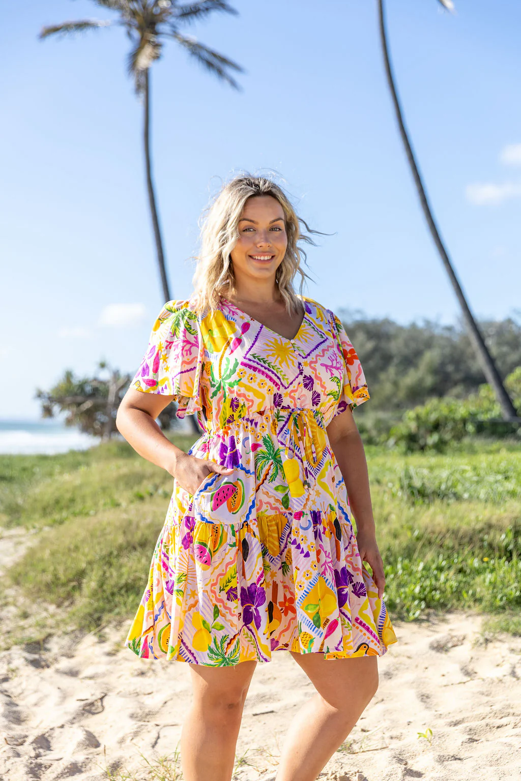 Esmae Dress in Toucan Paradise - Image 10