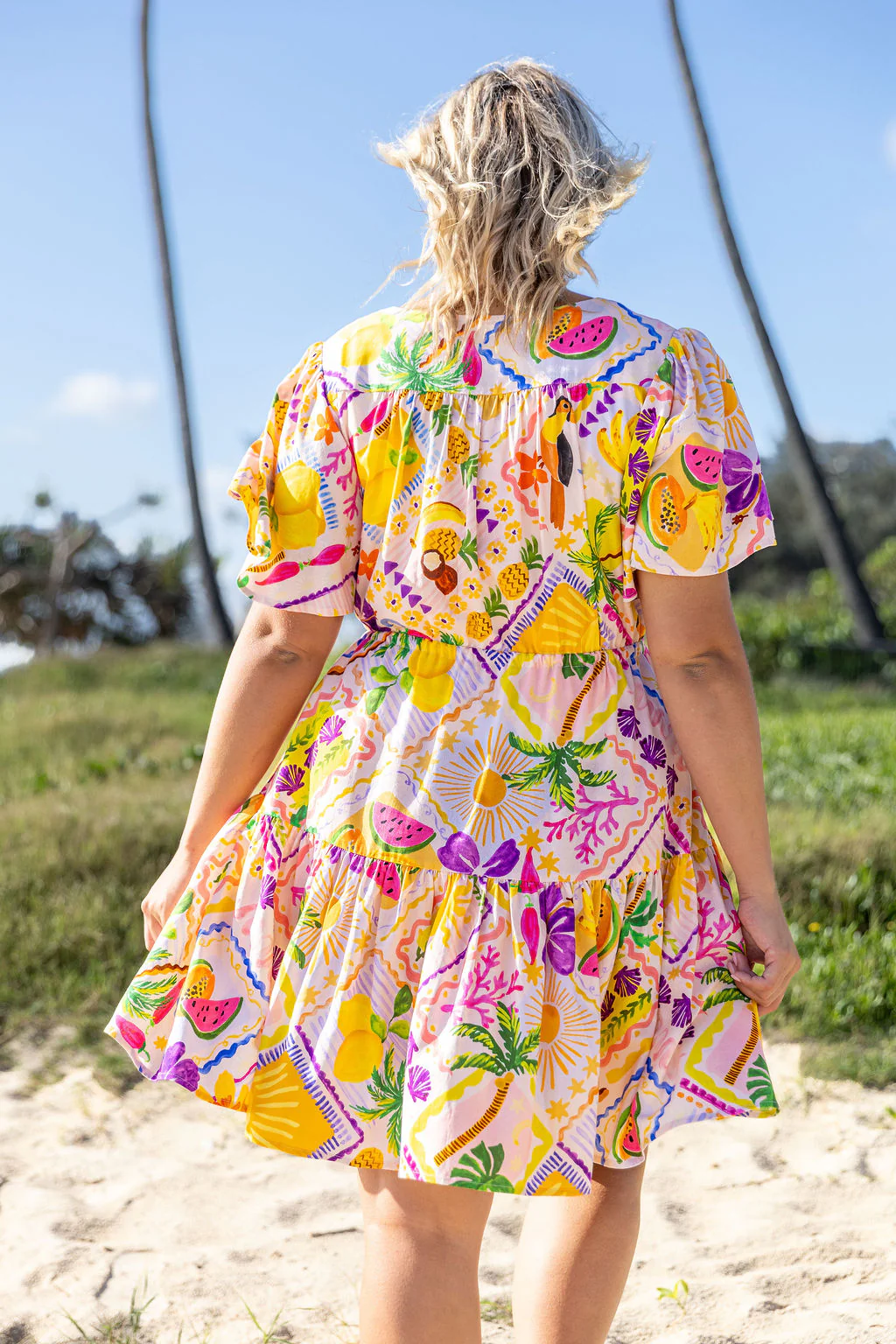 Esmae Dress in Toucan Paradise - Image 14
