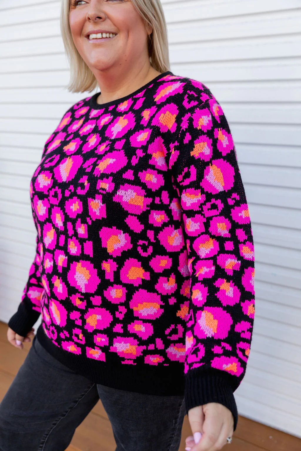 Frankie Knit In Black Leopard by Kasey Rainbow - Image 12