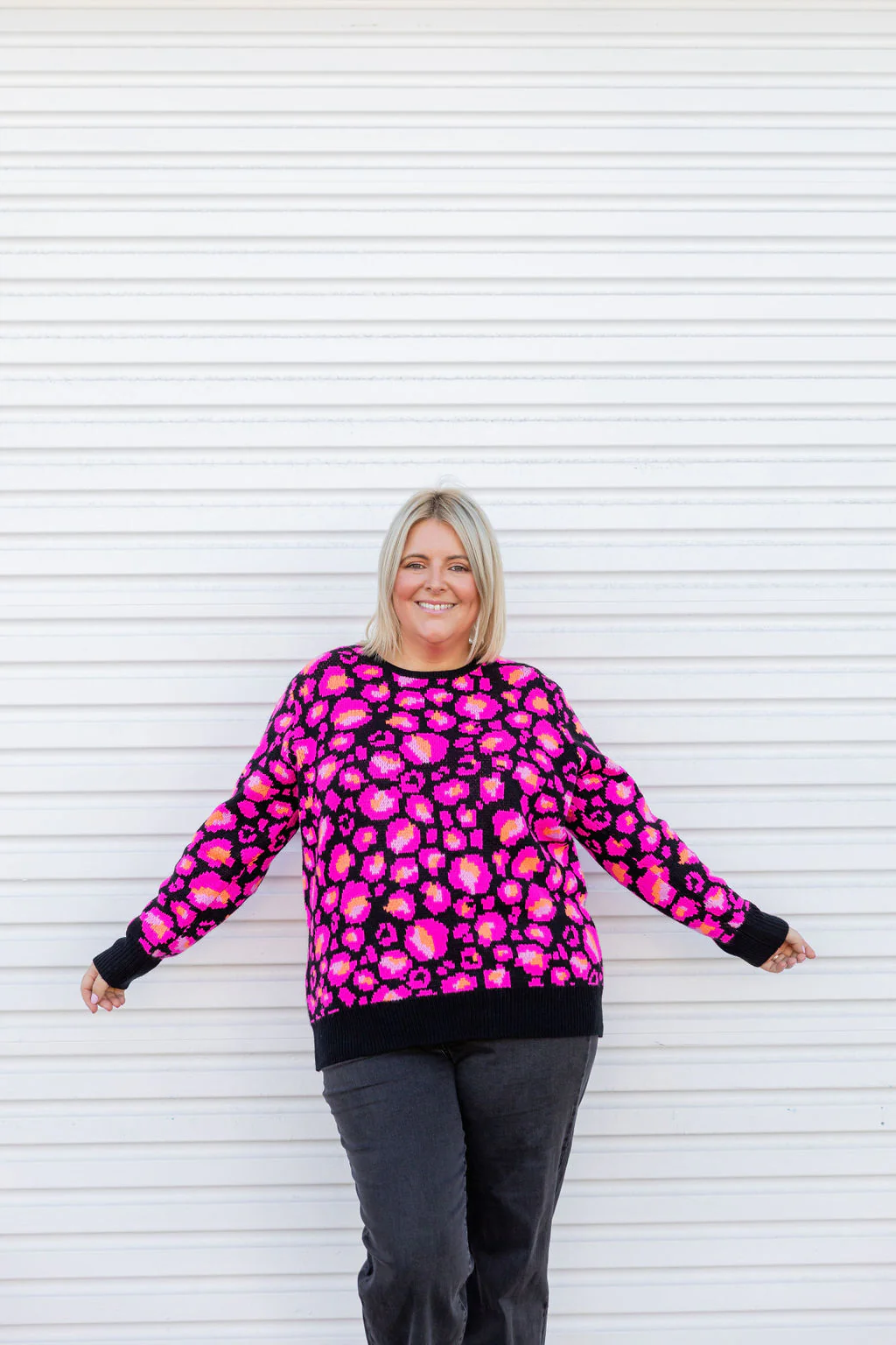 Frankie Knit In Black Leopard by Kasey Rainbow - Image 15