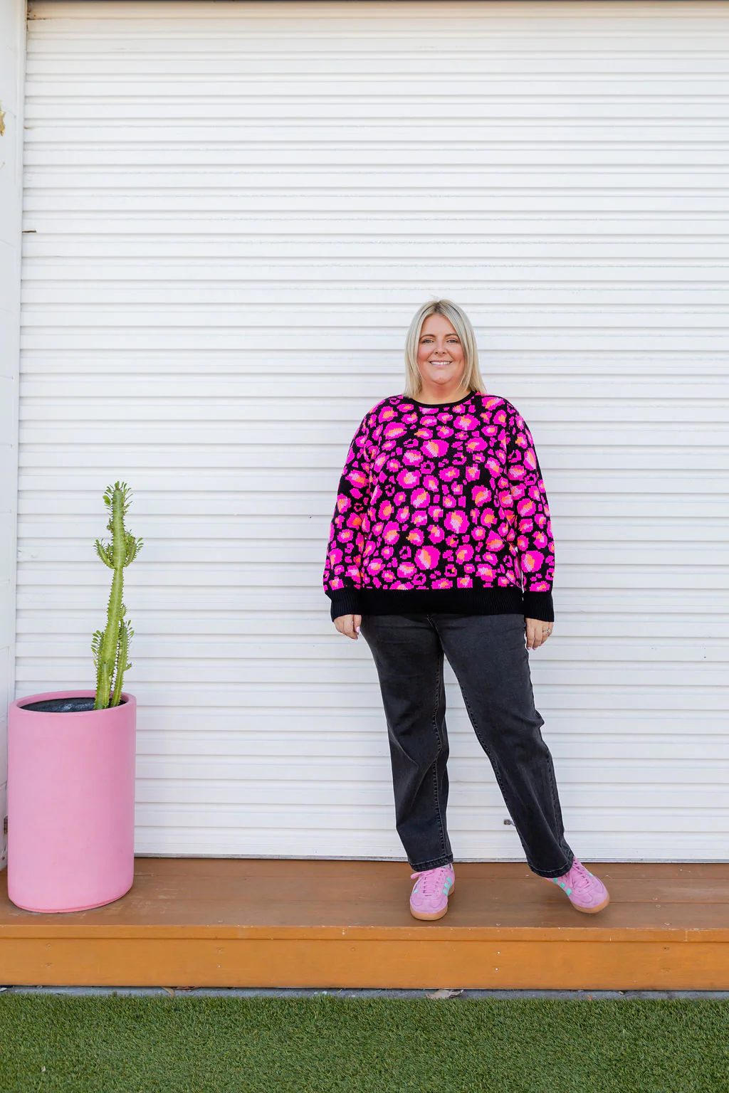 Frankie Knit In Black Leopard by Kasey Rainbow - Image 17