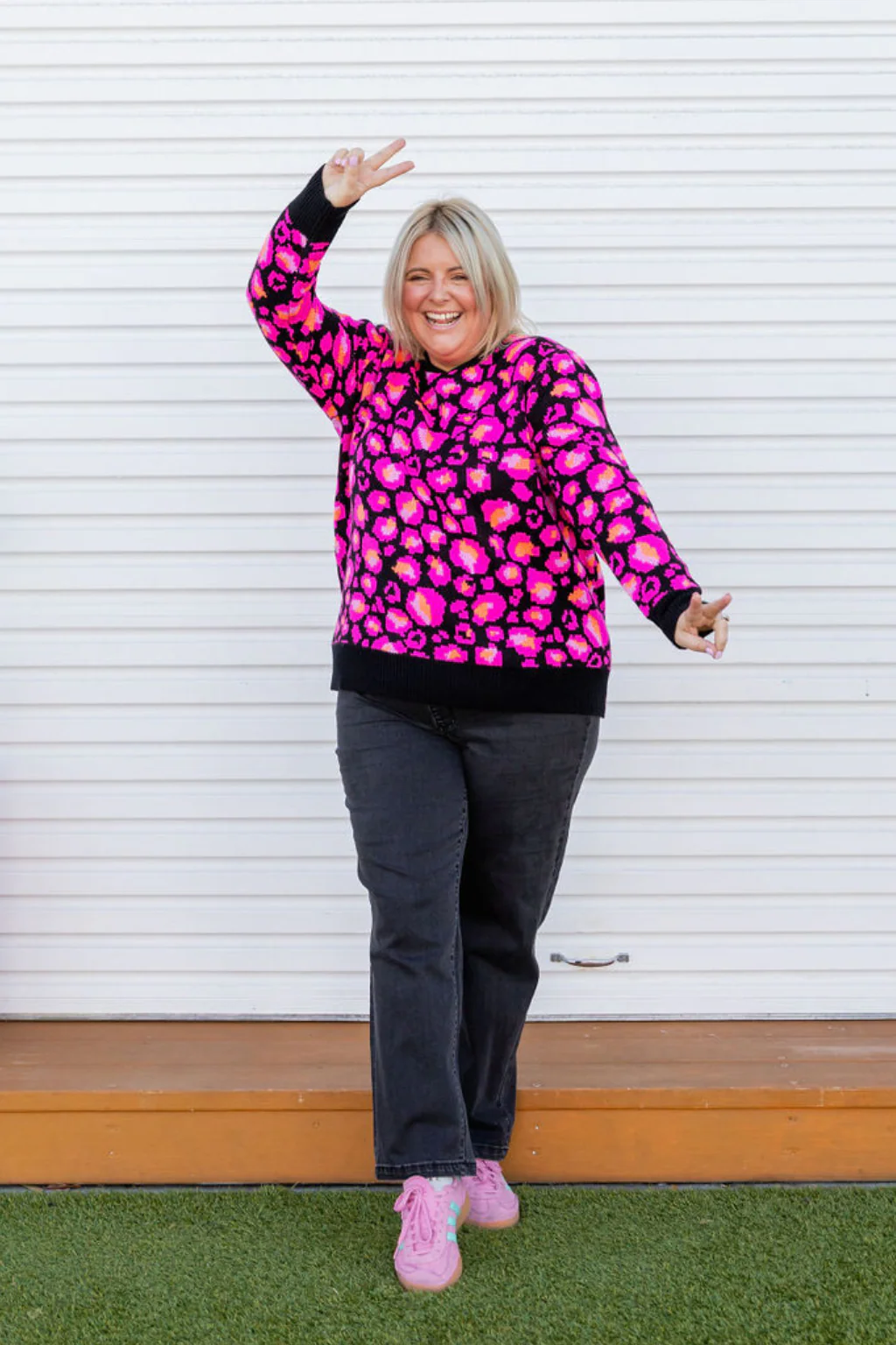 Frankie Knit In Black Leopard by Kasey Rainbow - Image 18