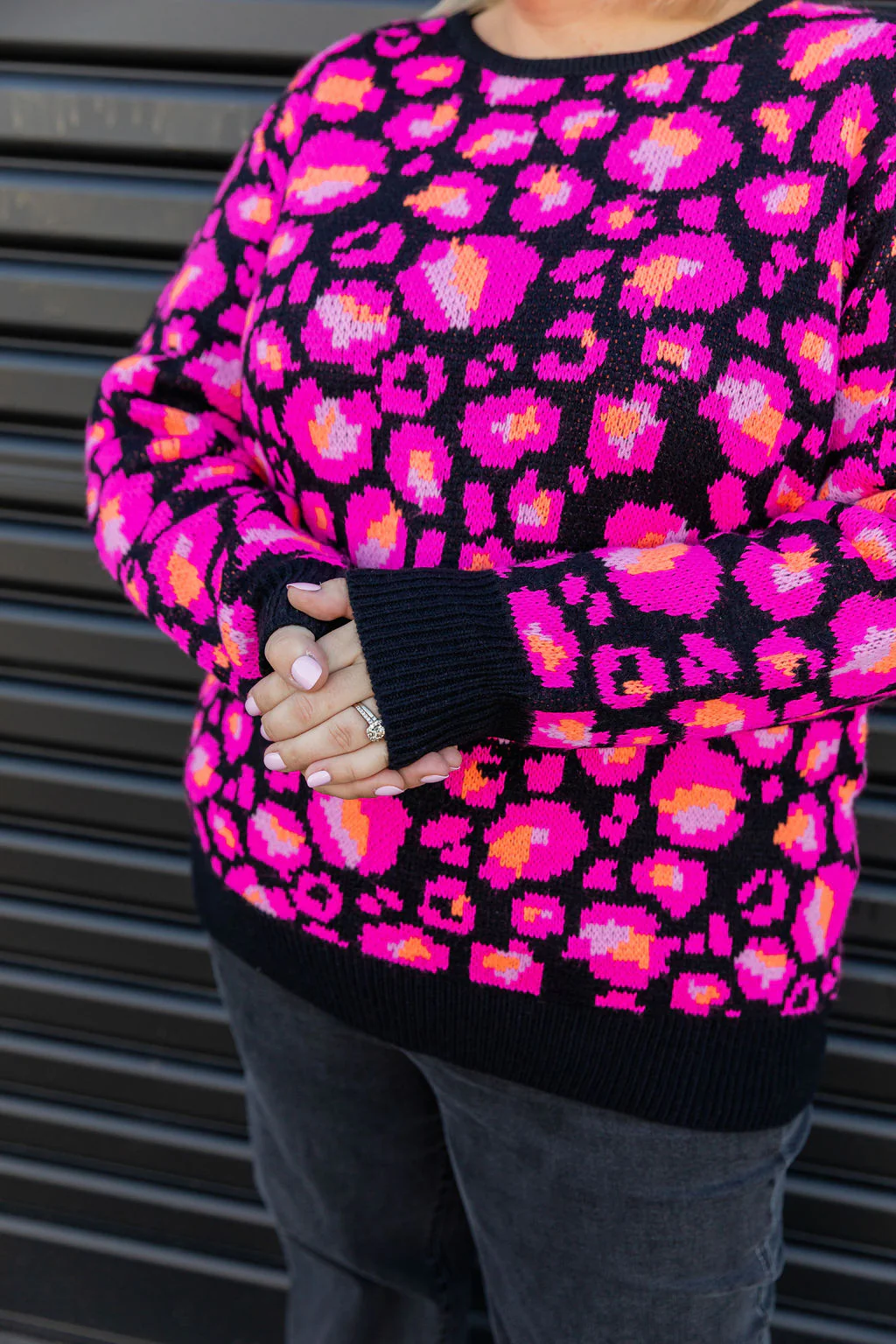 Frankie Knit In Black Leopard by Kasey Rainbow - Image 4