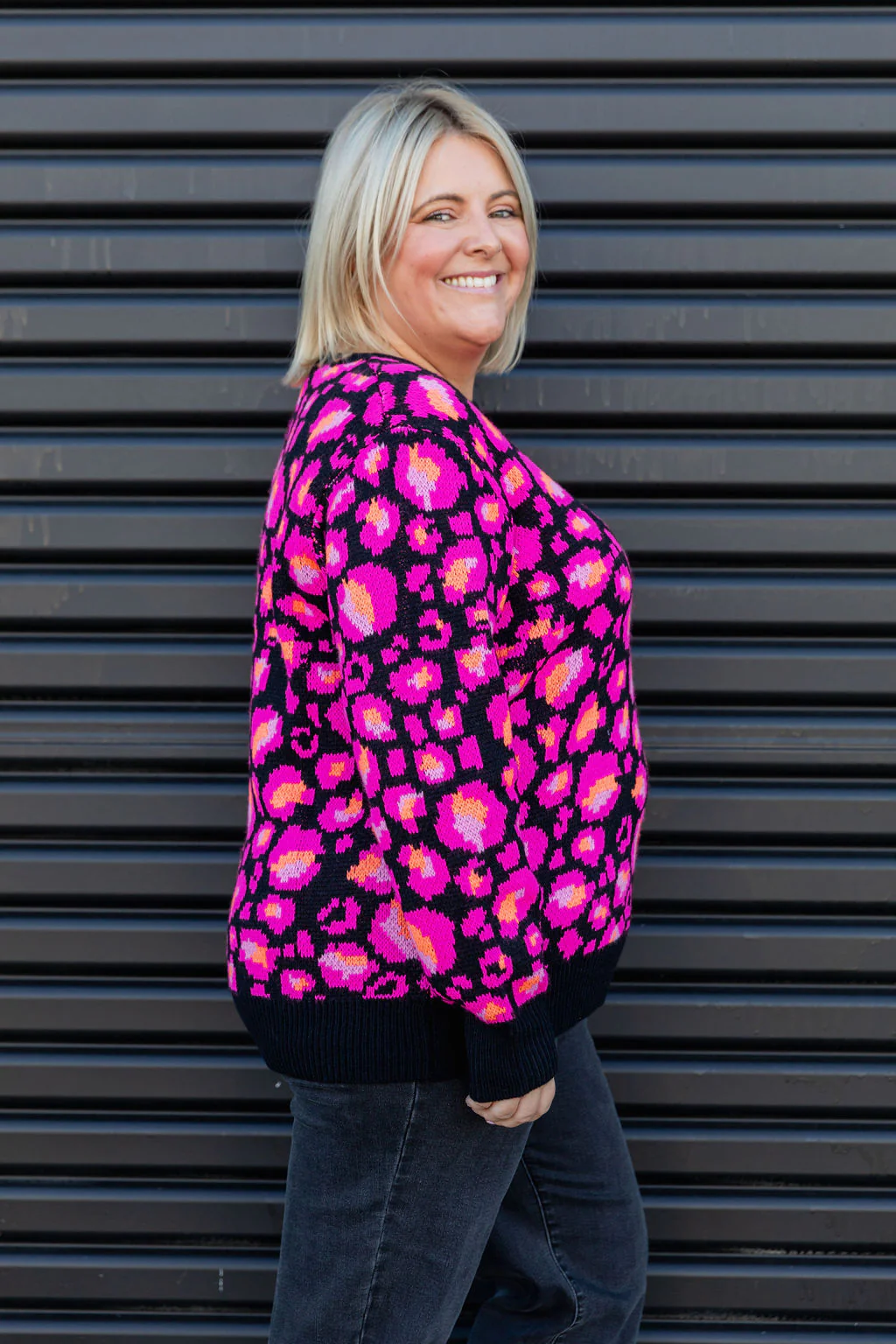 Frankie Knit In Black Leopard by Kasey Rainbow - Image 5