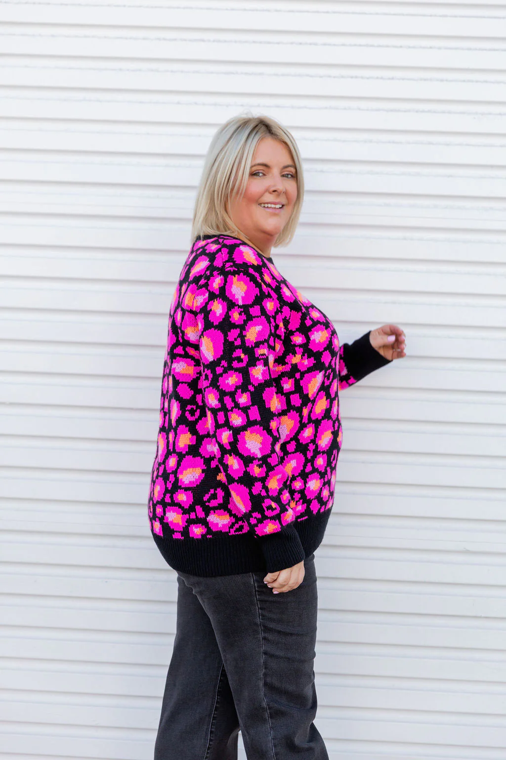 Frankie Knit In Black Leopard by Kasey Rainbow - Image 9