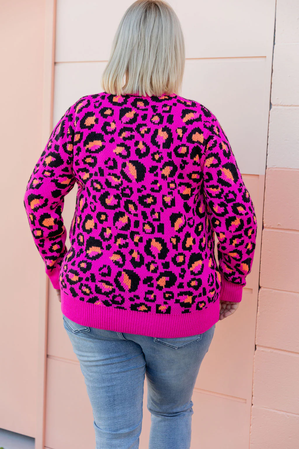 Frankie Knit In Pink Leopard by Kasey Rainbow - Image 14