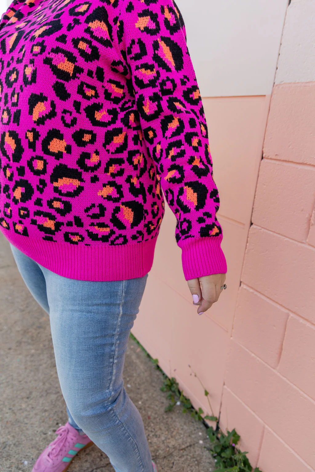 Frankie Knit In Pink Leopard by Kasey Rainbow - Image 6