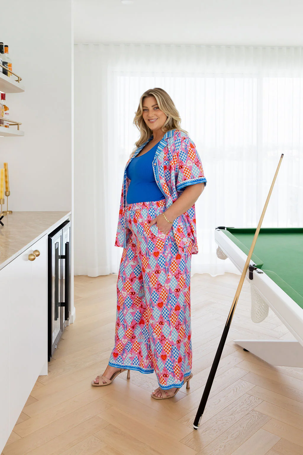 Gina Pant in Cherry On Top - Image 4