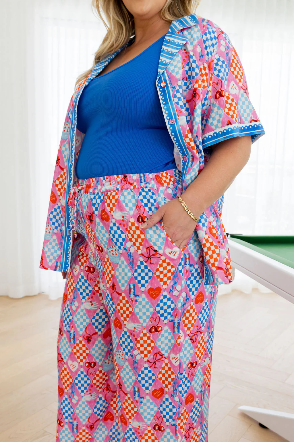 Gina Pant in Cherry On Top - Image 5