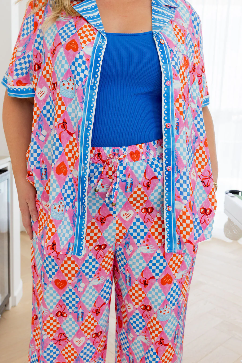 Gina Pant in Cherry On Top - Image 6