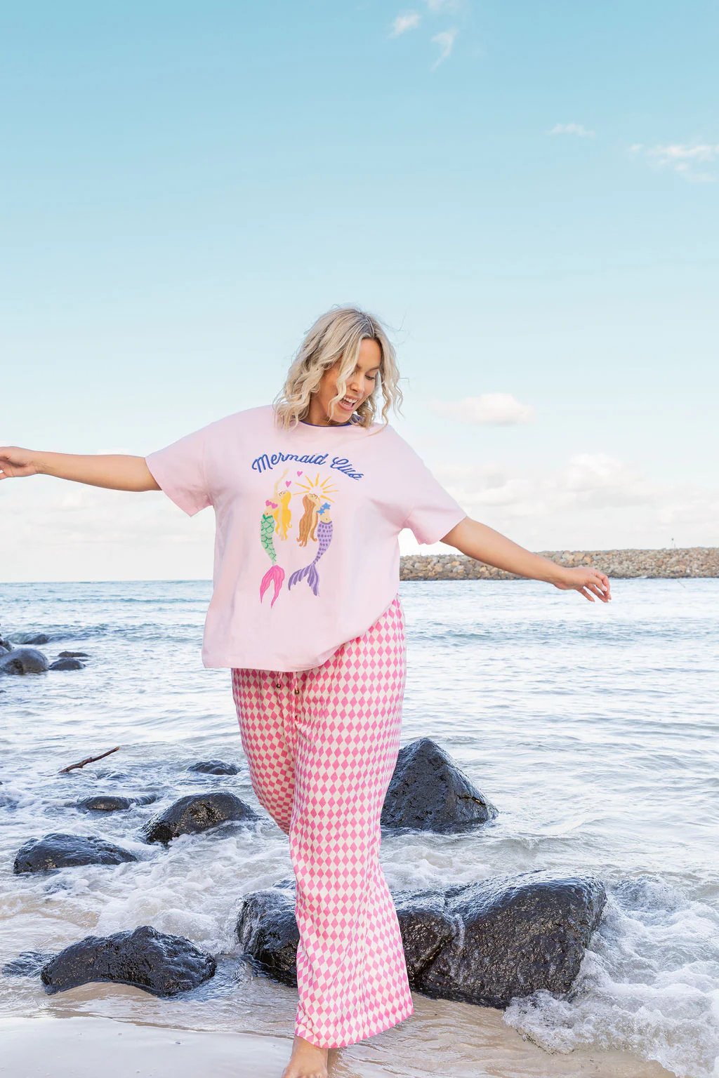 Gina Pants in Sorrento Pink - Image 14