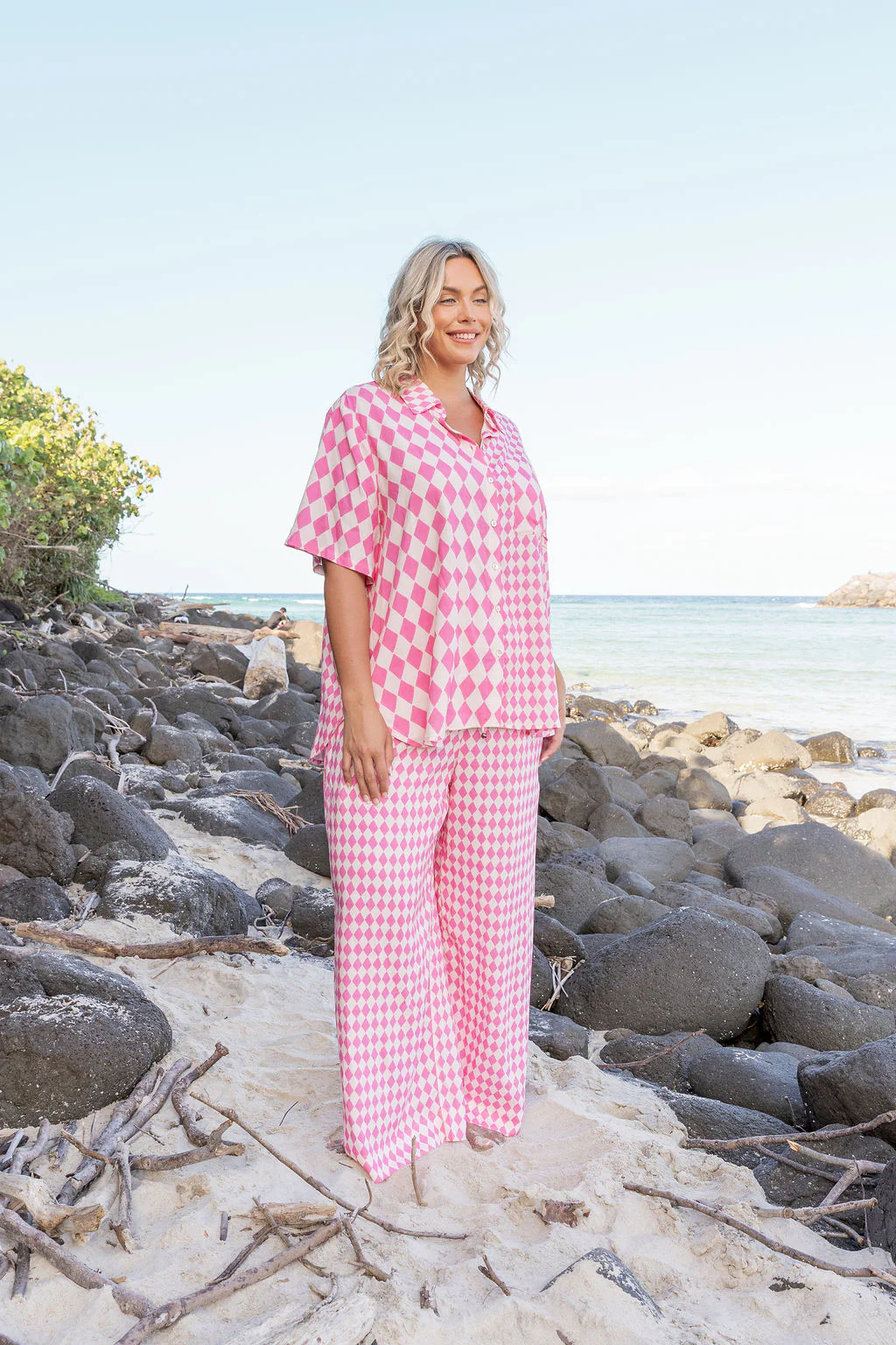 Gina Pants in Sorrento Pink - Image 15