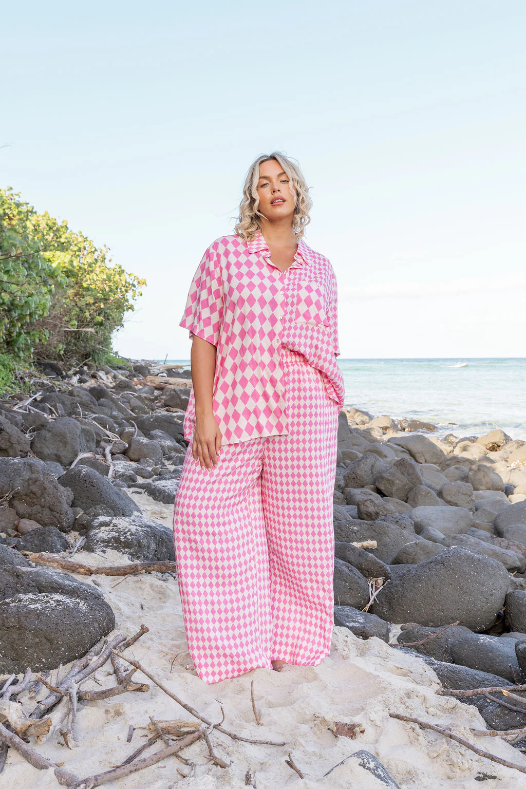 Gina Pants in Sorrento Pink - Image 16
