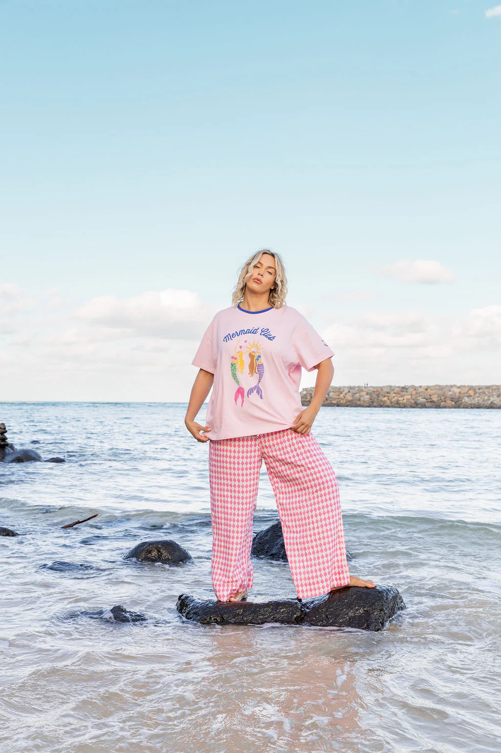 Gina Pants in Sorrento Pink - Image 17