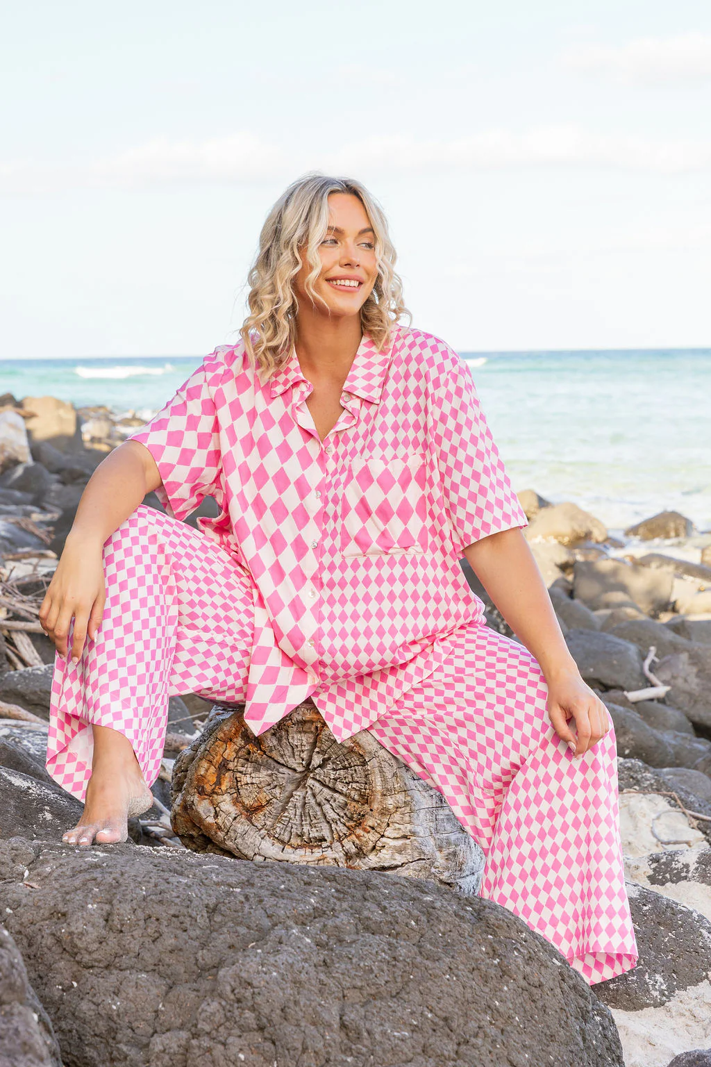 Gina Pants in Sorrento Pink - Image 8