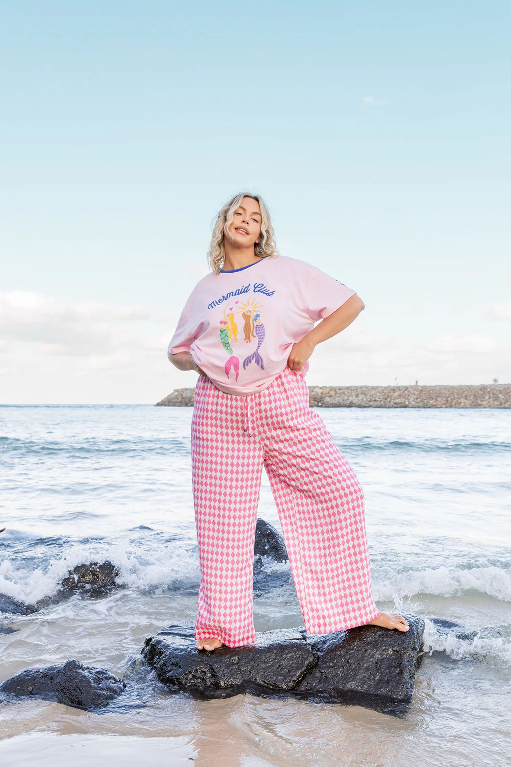 Gina Pants in Sorrento Pink - Image 9