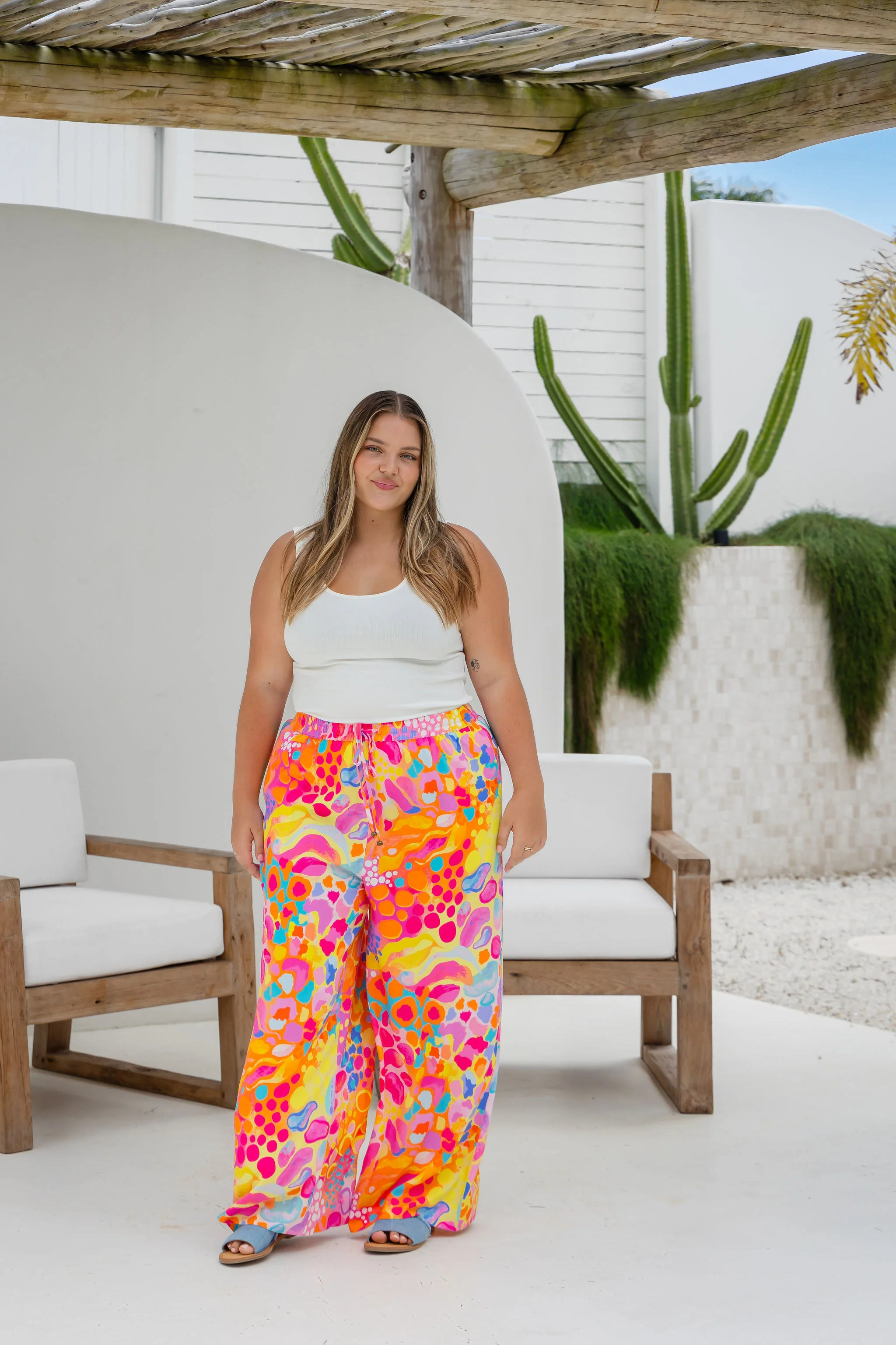 Gina Pants in Tequila Sunrise by Kasey Rainbow - Image 12