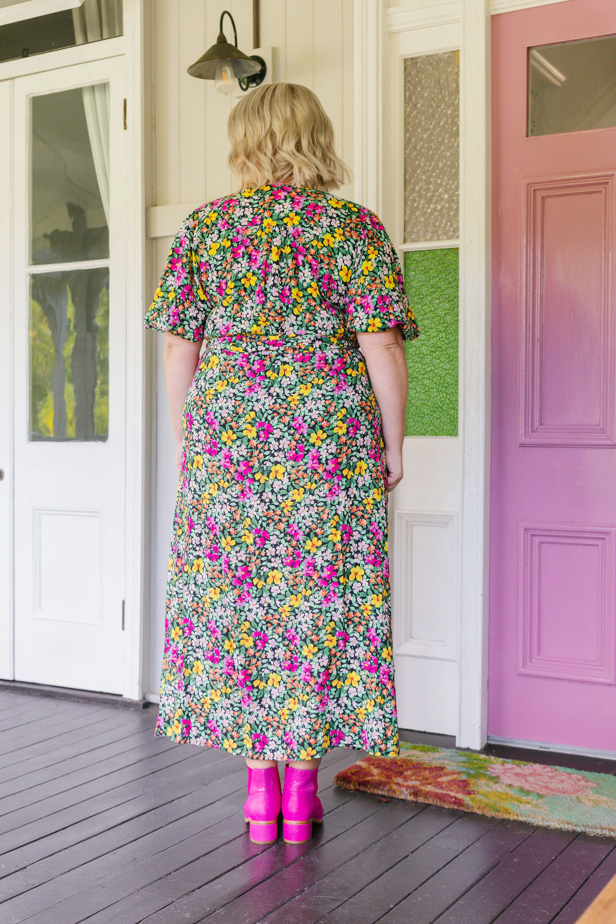 Hallie Maxi Dress in Garden Stroll - Image 12