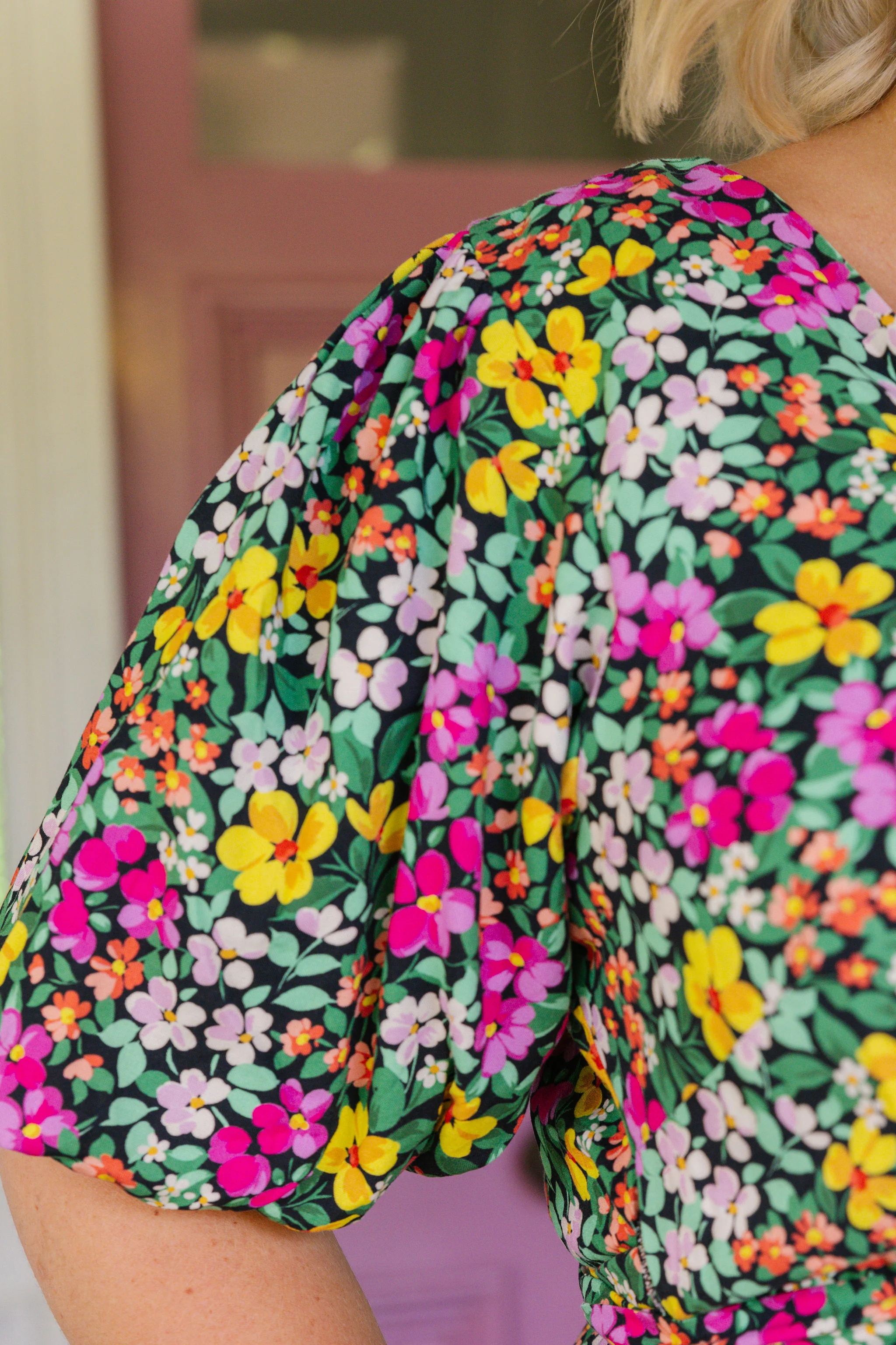 Hallie Maxi Dress in Garden Stroll - Image 4