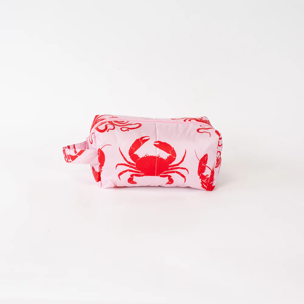 Happy Pouch Club — Large Puffy Toiletry Bag: Australian Bites - Image 9