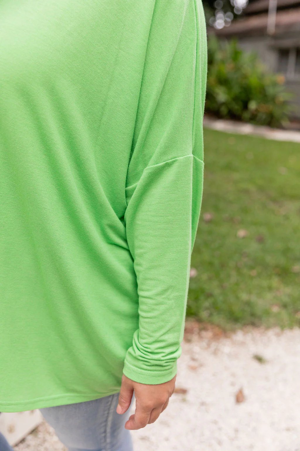 Harlow Knit Top in Apple - Image 7