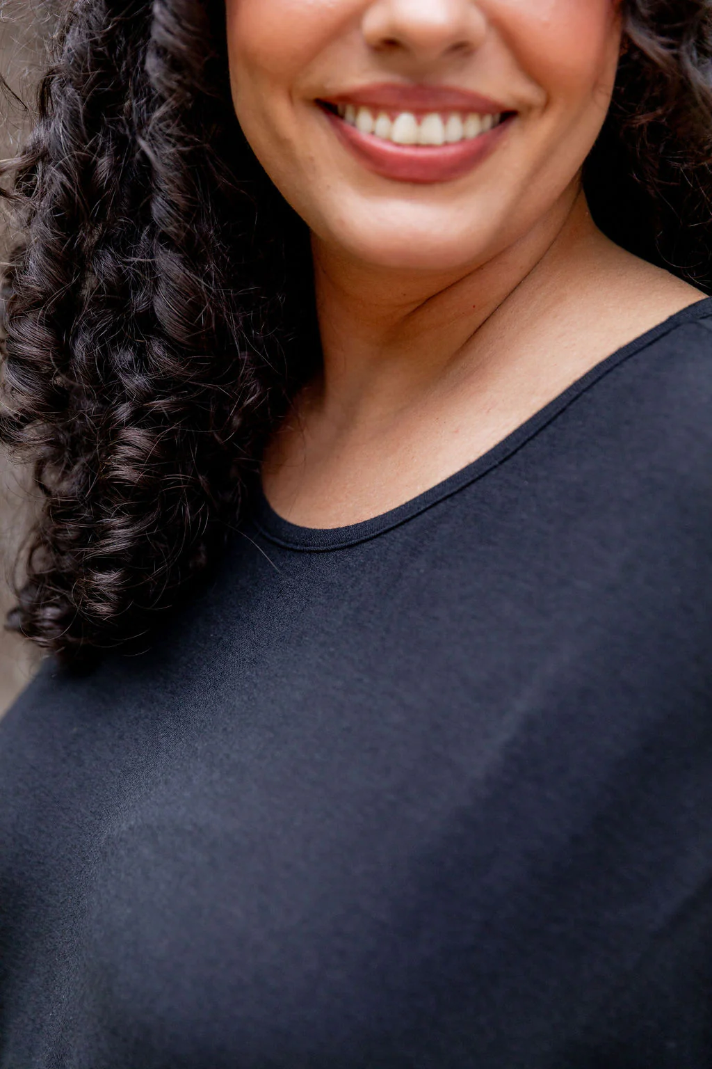 Harlow Knit Top in Black - Image 4