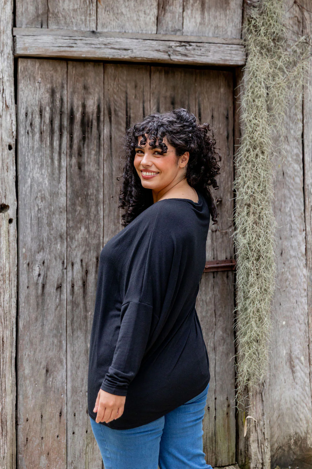 Harlow Knit Top in Black - Image 6